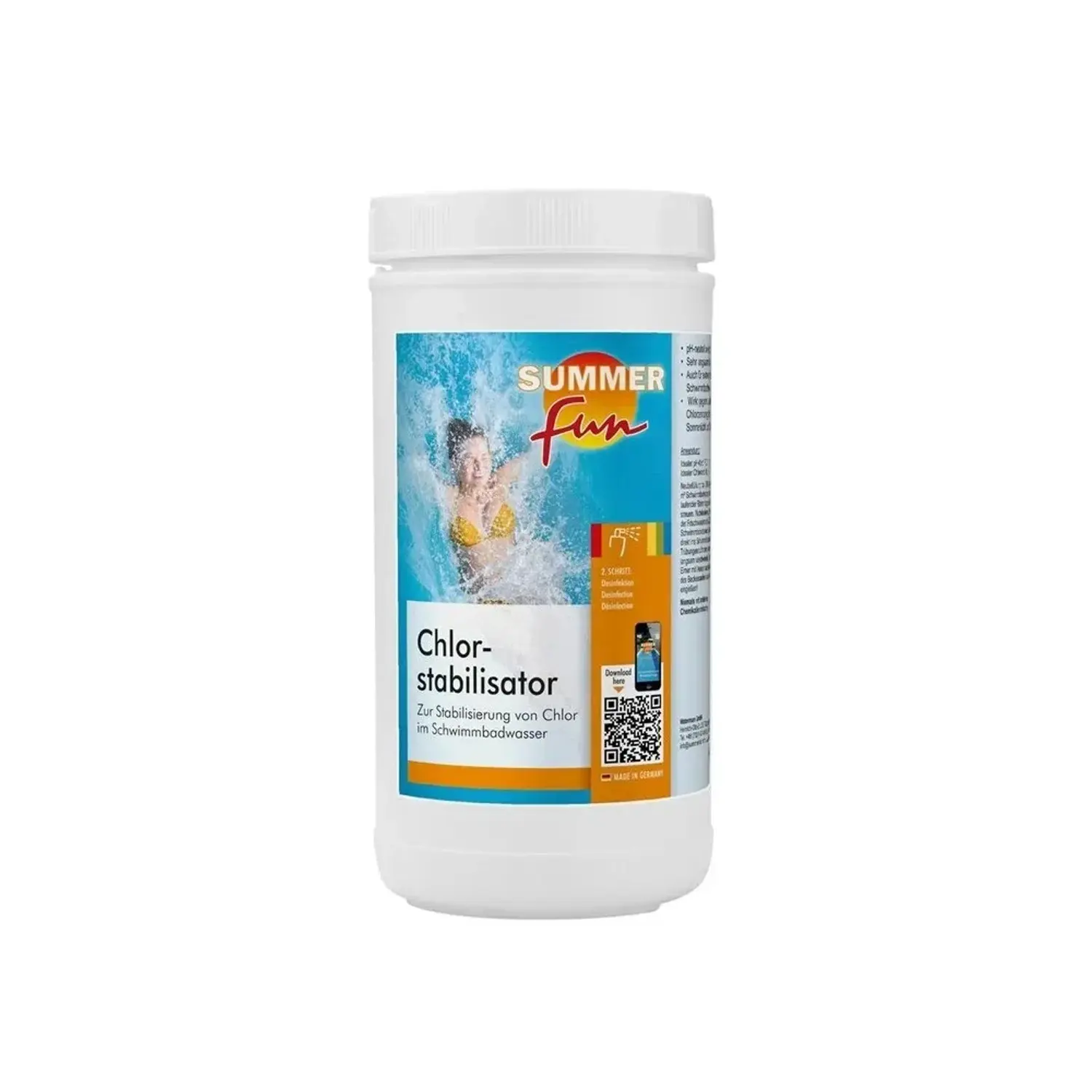Summer Fun Stabilizátor chlóru 1 kg