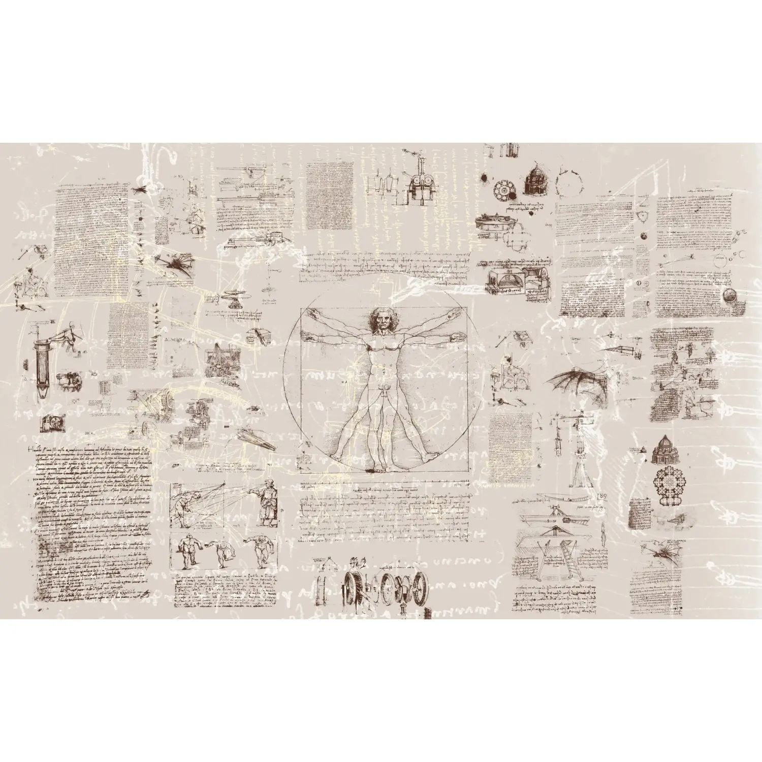 Komar Vliesová fototapeta Da Vinci 400 x 250 cm