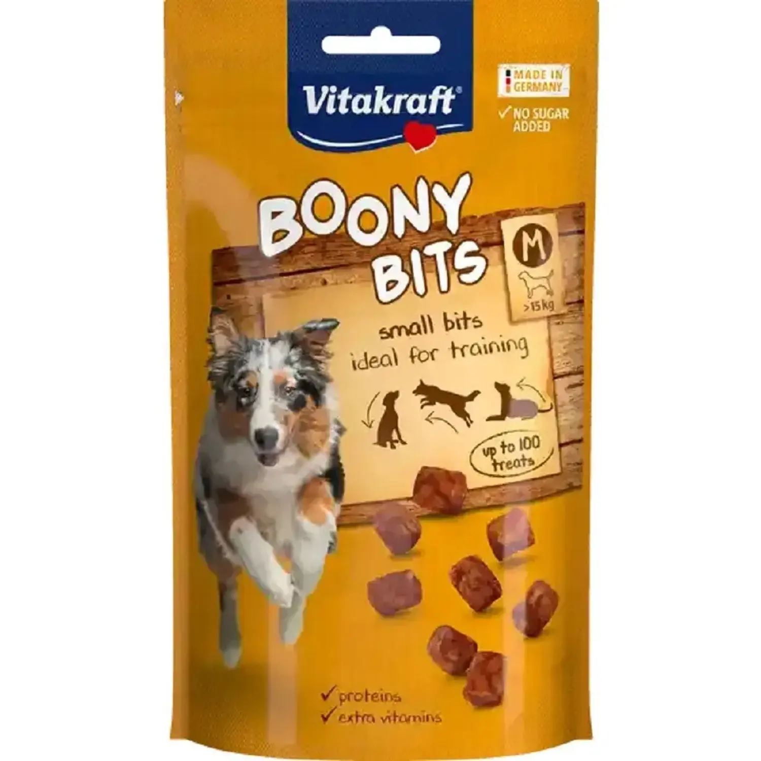 Vitakraft Doplňkové krmivo pro psy Boony Bits M, 120 g