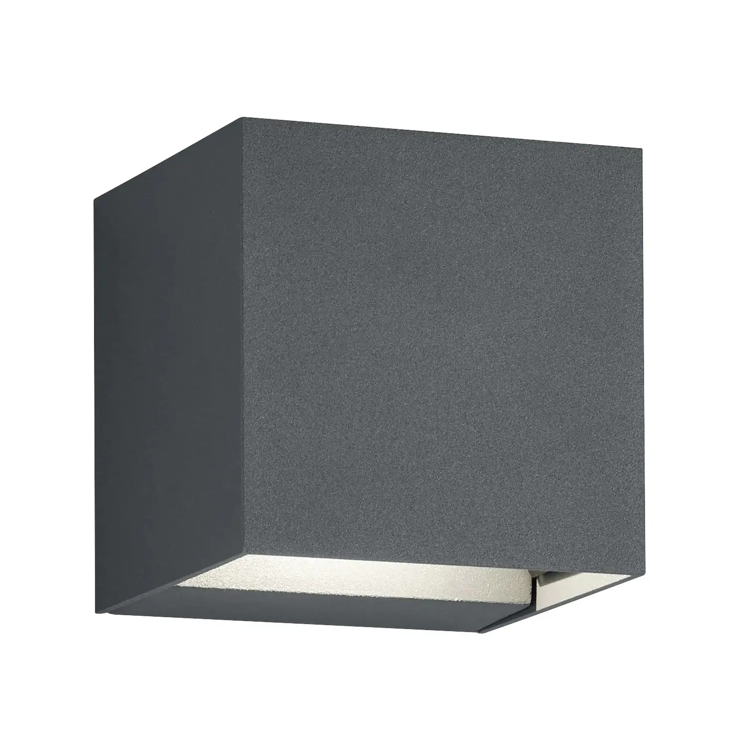 Trio LED venkovní nástěnné svítidlo Adaja, 2x 3W, IP54, antracitové, 8 x 8 cm