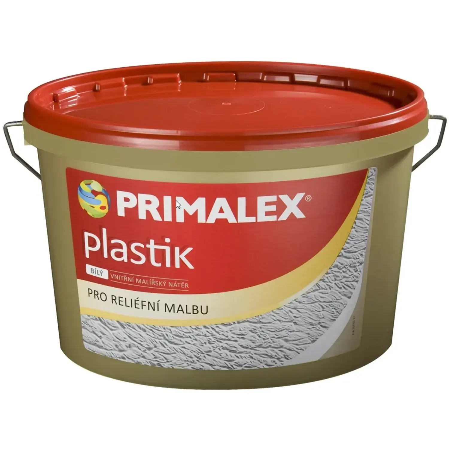 PRIMALEX Vnitřní malířský nátěr pro reliéfní malbu Plastik bílý 15 kg