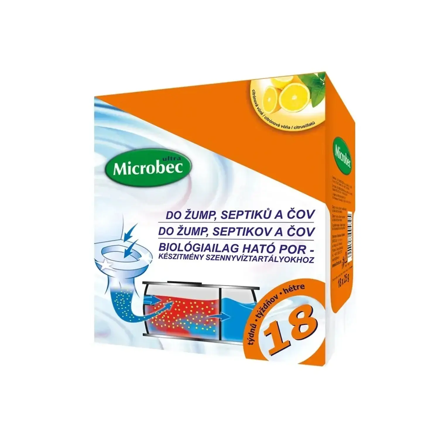 BROS Microbec do žump a septiků 25 g