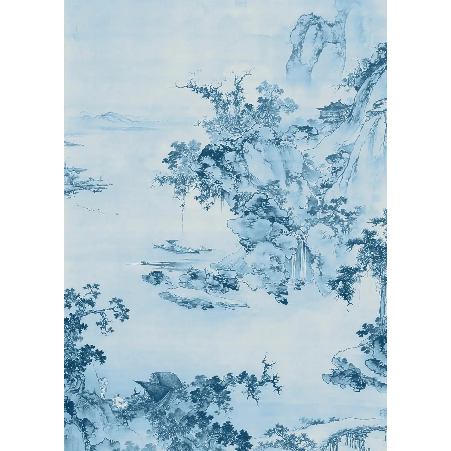 Komar Vliesová fototapeta Blue China 200 x 280 cm