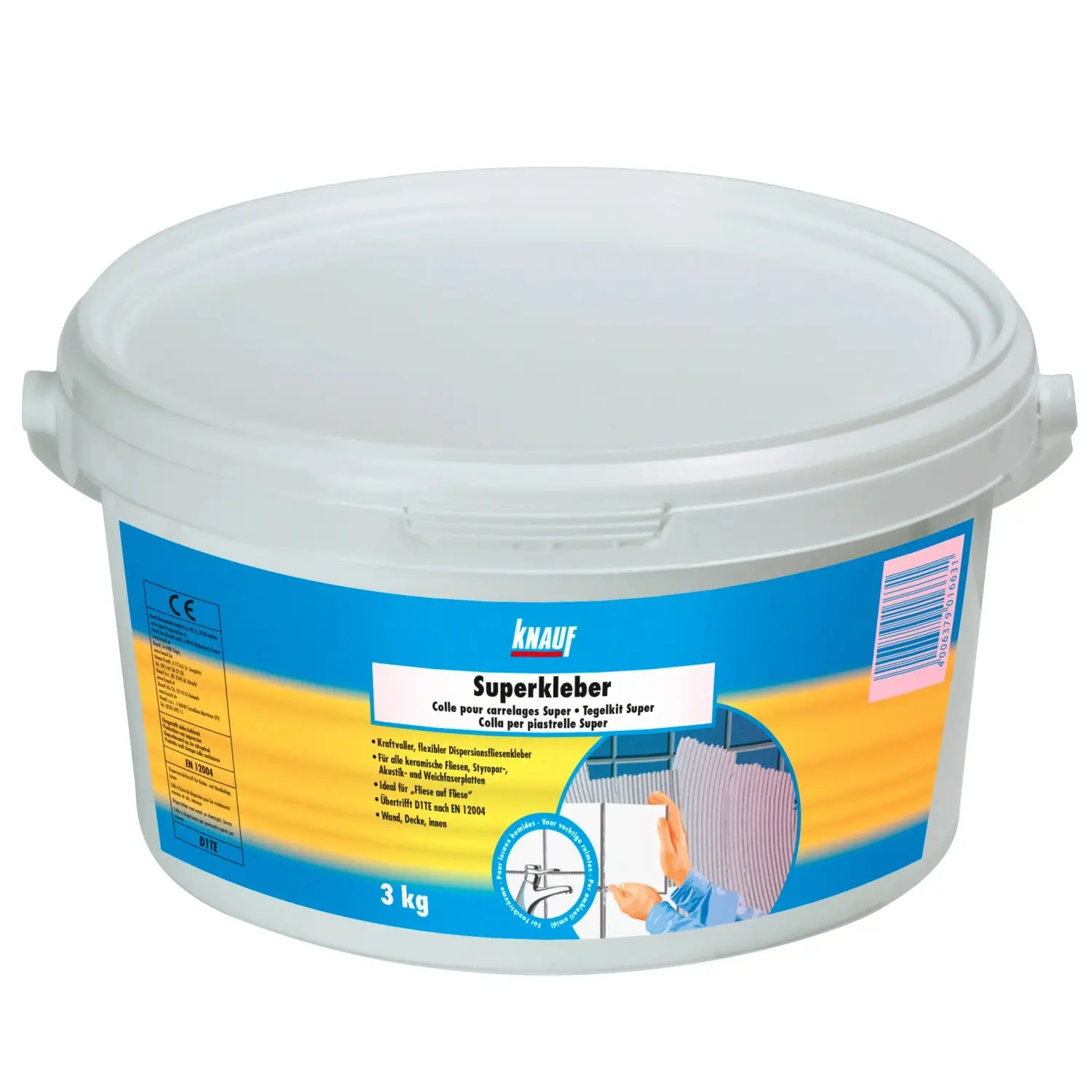 Knauf Lepidlo na obklady Superkleber šedé 3 kg