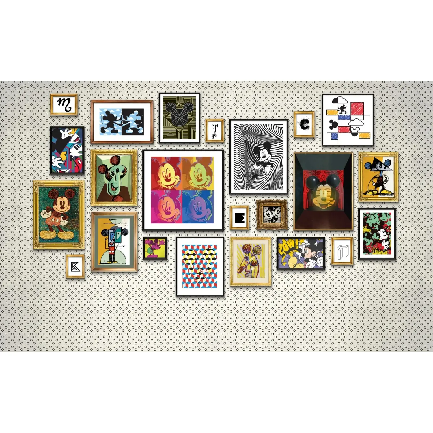 Komar Vliesová fototapeta Mickey Art Collection 400 x 250 cm