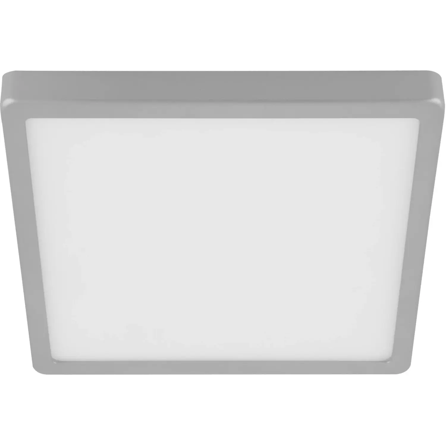 EGLO Stropní LED svítidlo Molay 28,5 cm x 28,5 cm stříbrné
