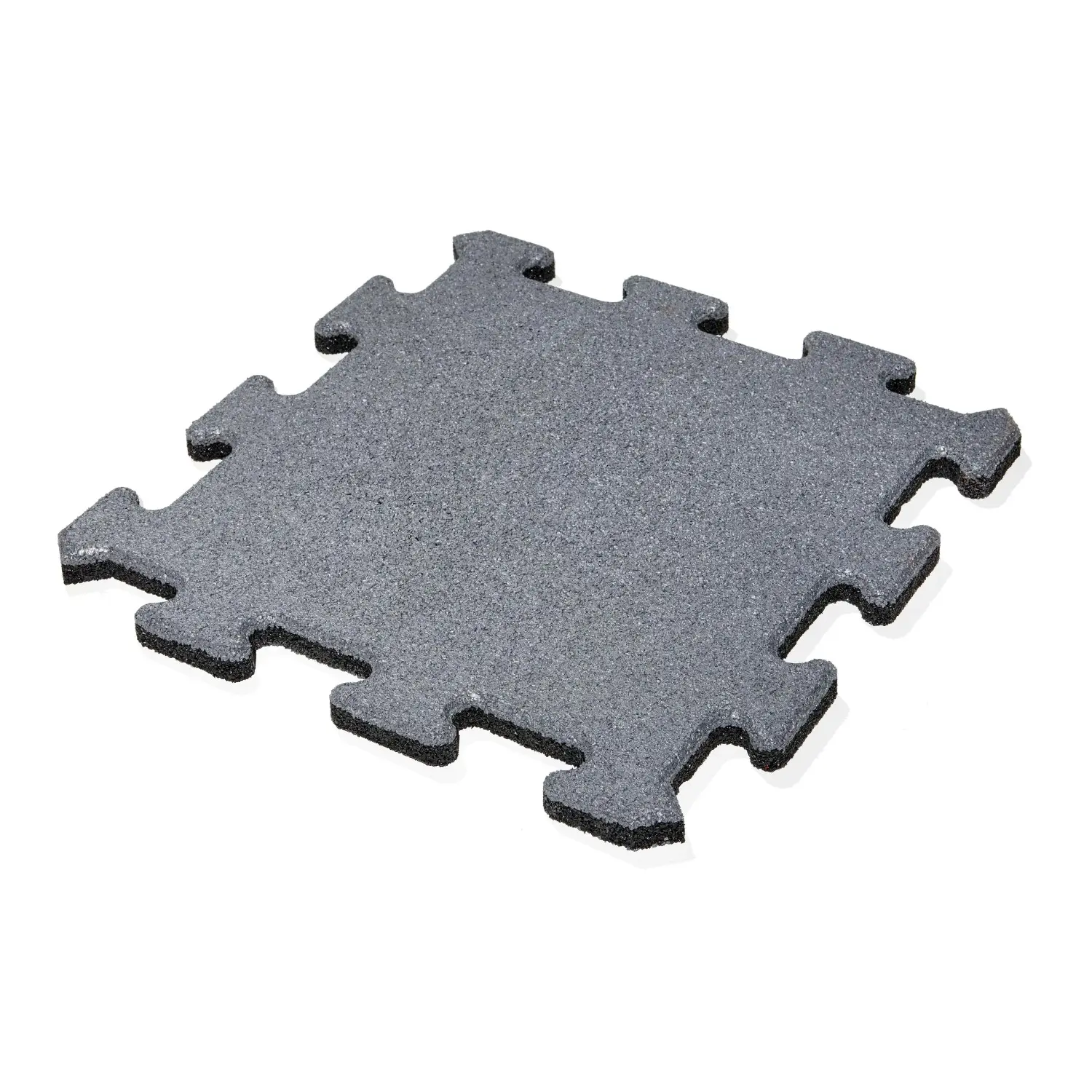 MAX3 Gumová dlažba PUZZLE šedá 500 x 500 x 25 mm