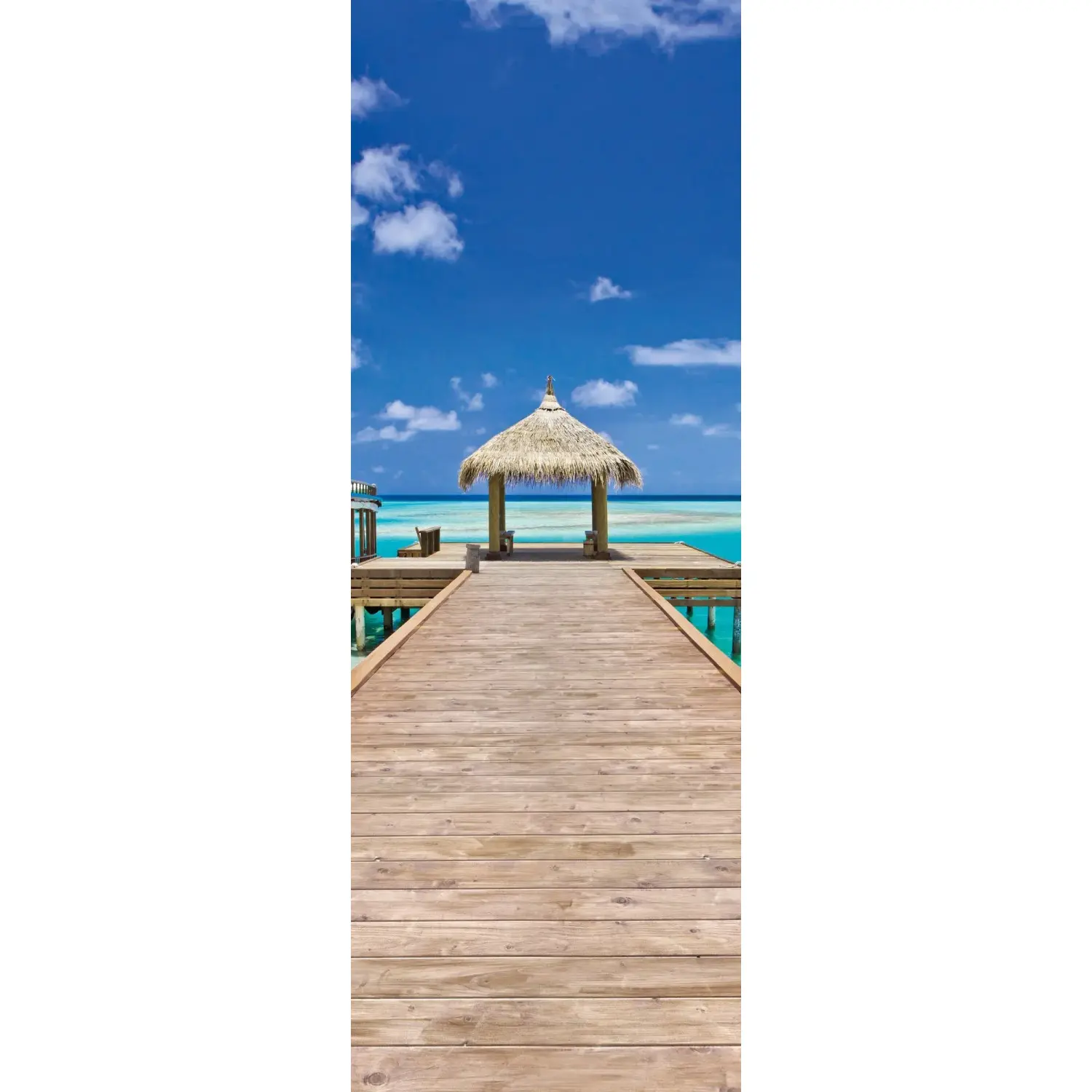 Komar Vliesová fototapeta Beach Resort 100 x 280 cm