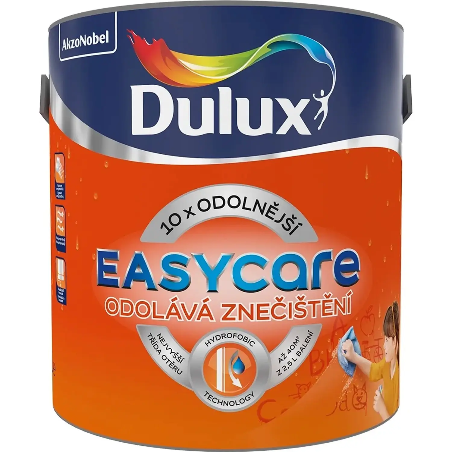 Dulux Interiérová emulzní barva EasyCare bílý mrak 10 l