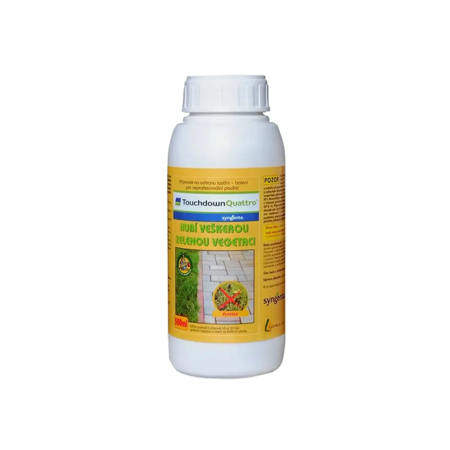 LOVELA TouchdownQuattro likvidátor všeho zeleného porostu 500 ml