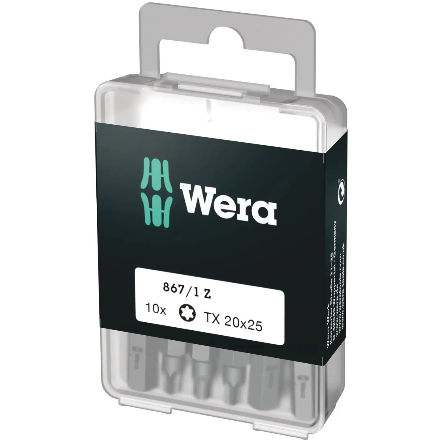 Wera Sada bitů Torx 867/1 Z DYI, TX20 x 25 mm, 10 dílná
