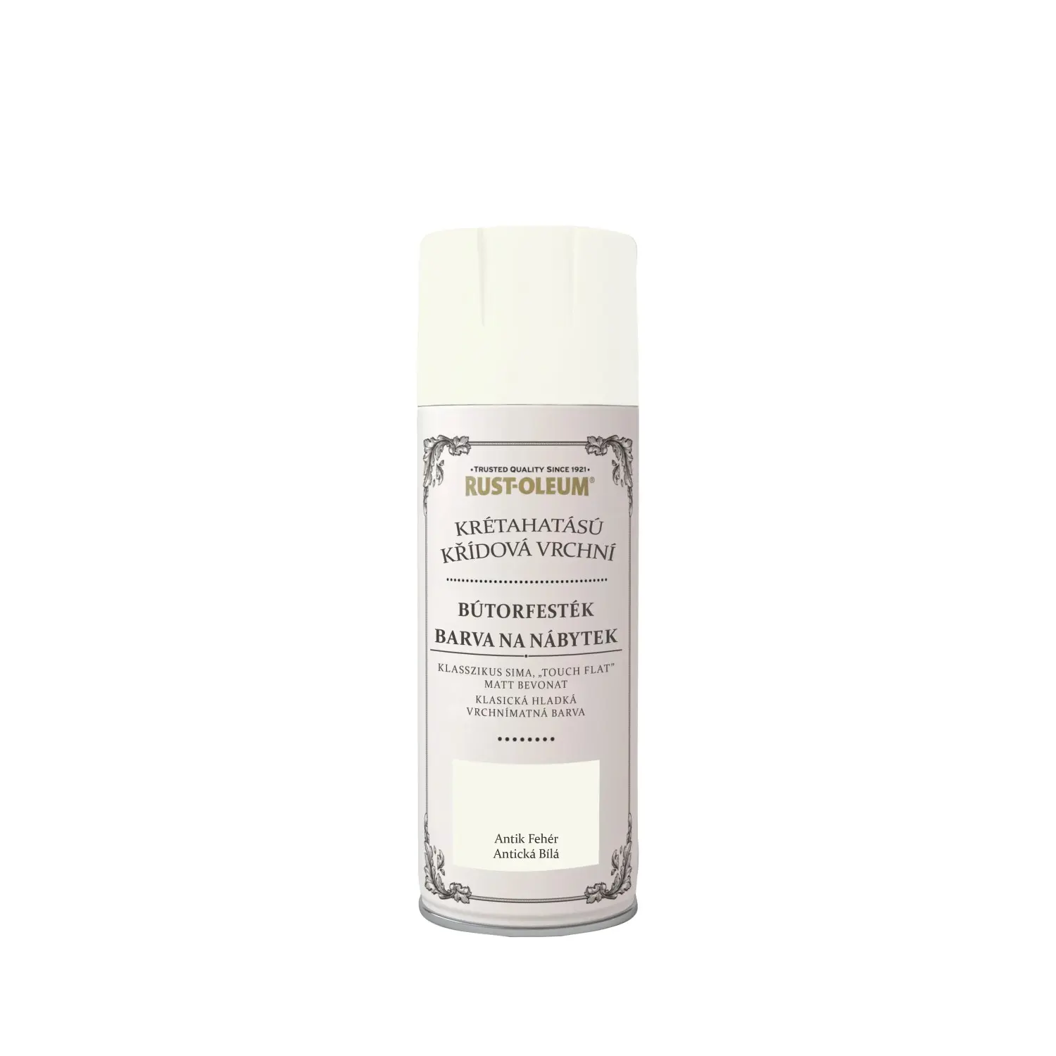 Rust-Oleum Křídová barva ve spreji na nábytek, antická bílá, 400 ml