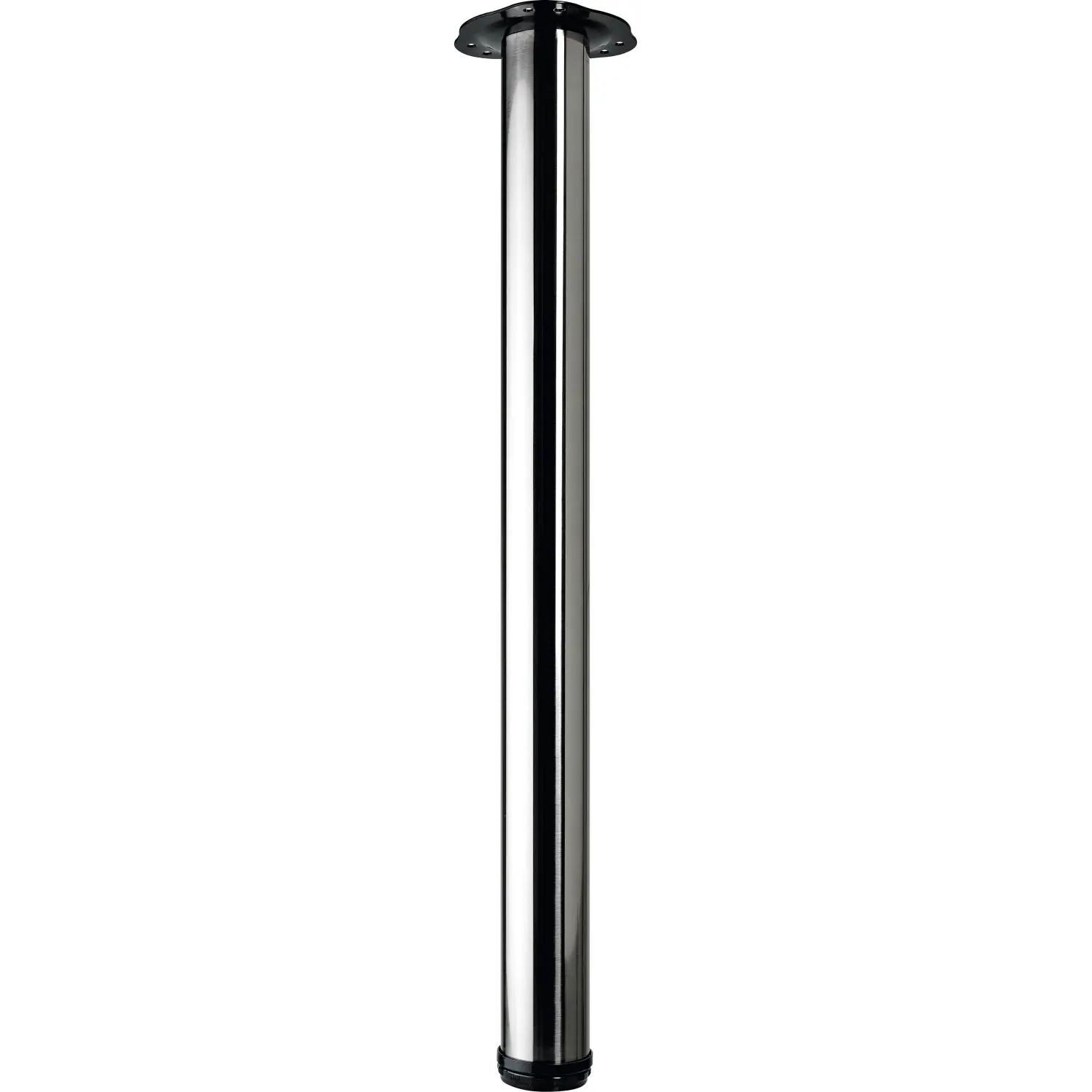 Hettich Sada nábytkových noh průměr 60 mm nerez, 4 ks