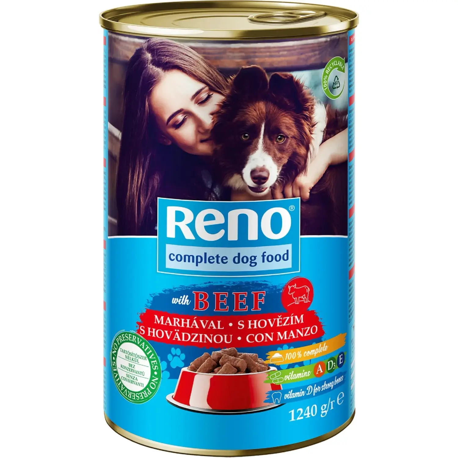 Reno kousky hovězí 1240g