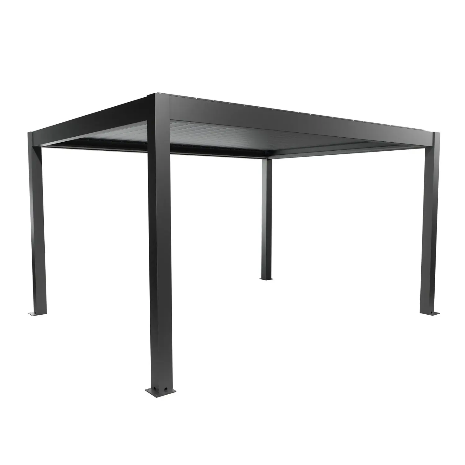 Biohort Pergola 4,5 x 3,5 tmavě šedá 460 x 367,5 cm