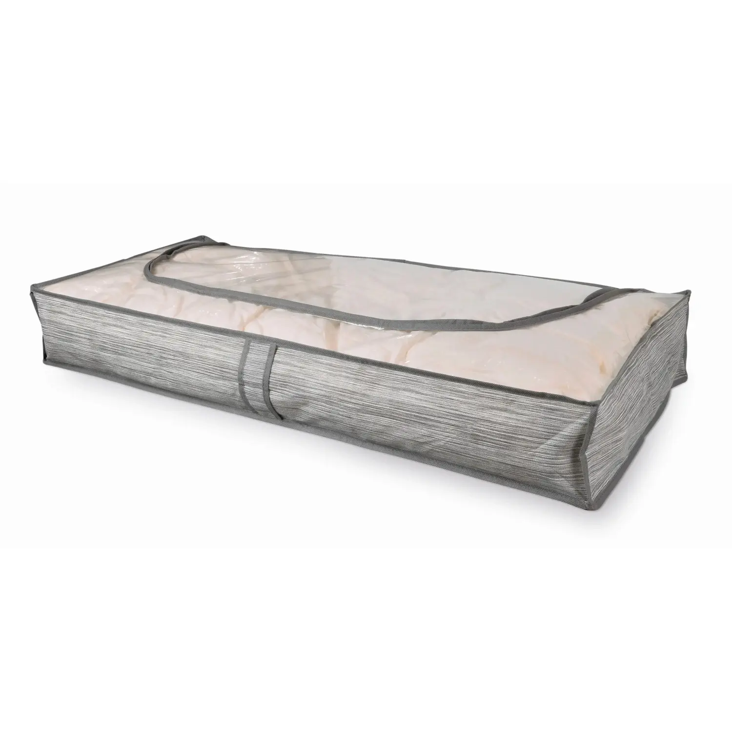 Měkký úložný box na oděvy s průhledem, 2 barvy, 100 x 45 x 15 cm