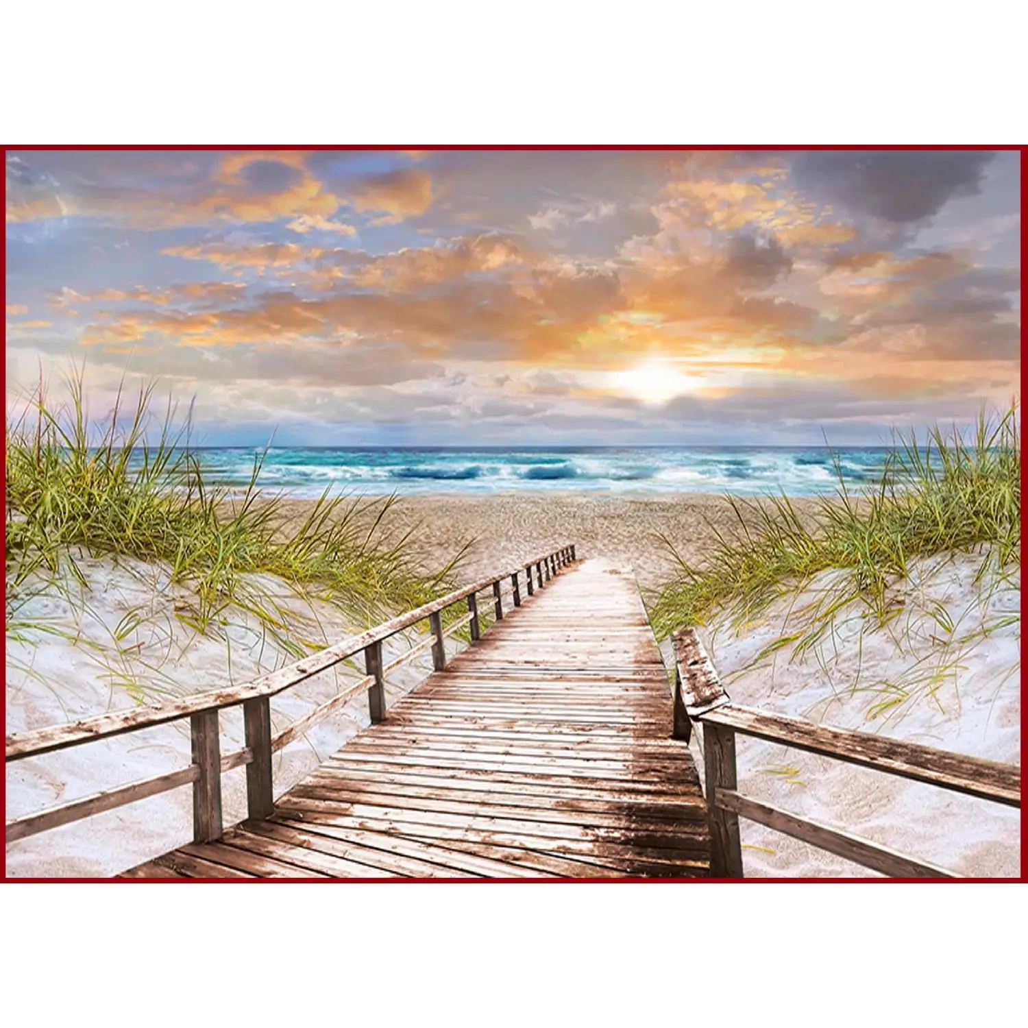 Bondecor Obraz Putframe Krajina 50 x 70 cm