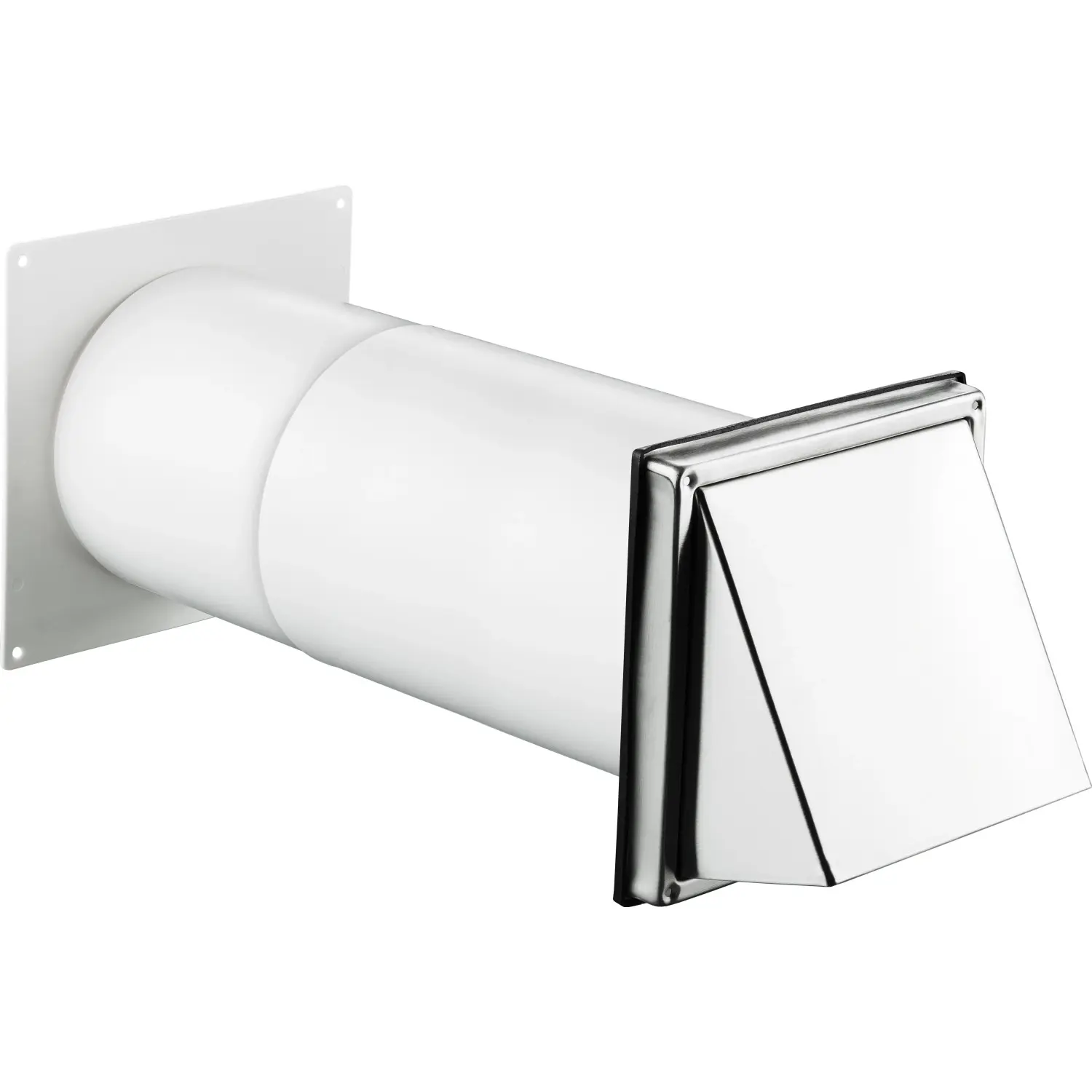 VLC Teleskopická ventilační sada, nerezová mřížka, 300-500 mm, pr. 150 mm