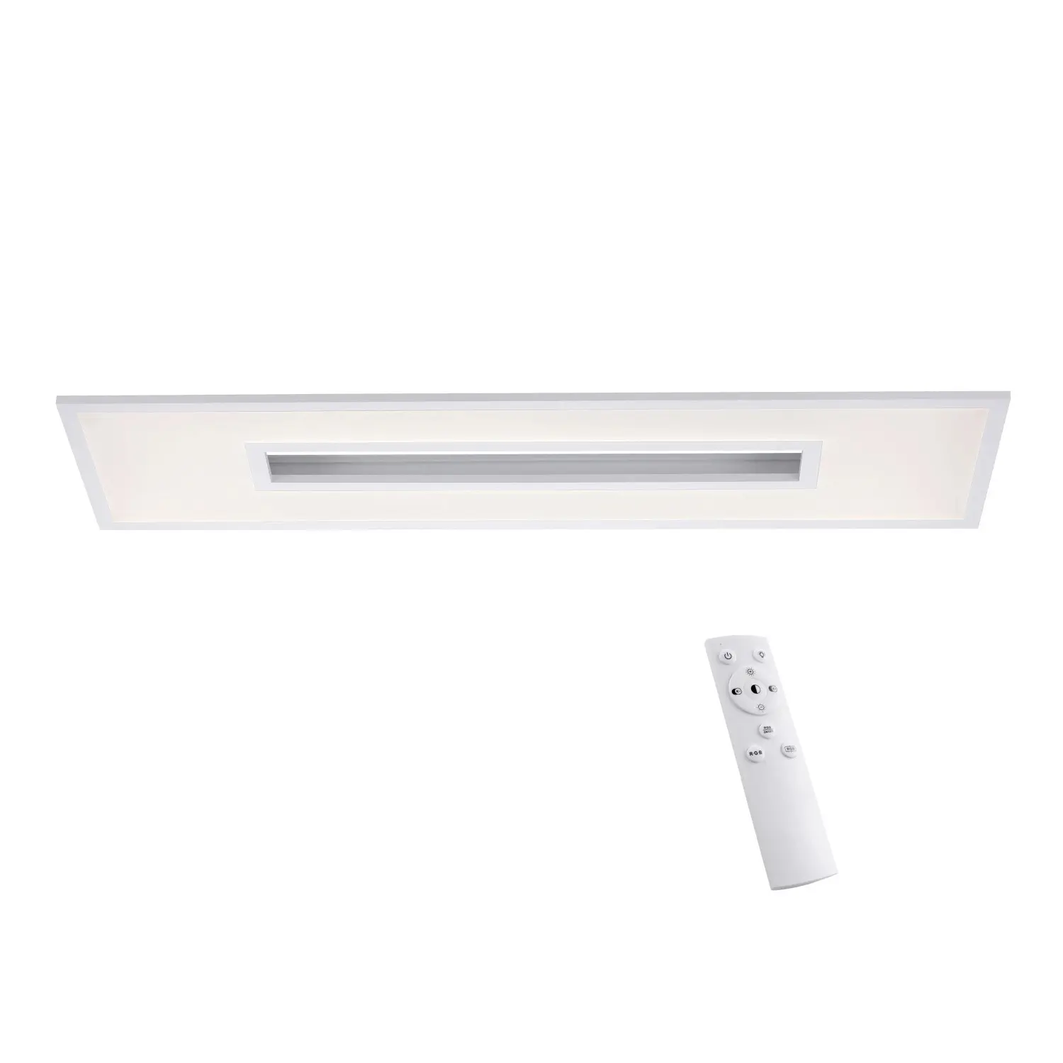 Just Light. Stropní LED svítidlo Recess, 2700-5000K+RGB, 100 x 29,5 cm