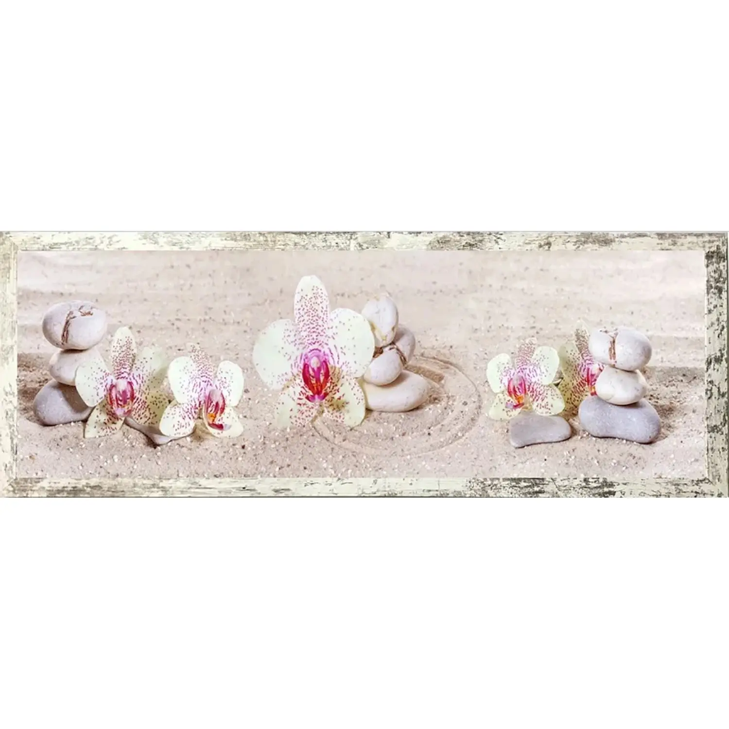 Bondecor Obraz, MDF rám, Fengshui 30 x 90 cm