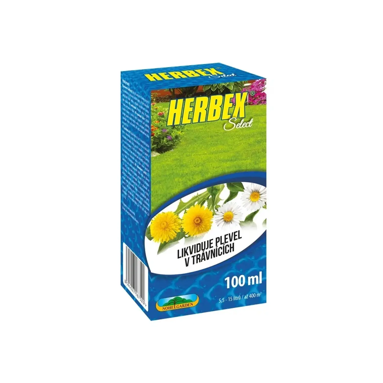 LOVELA HERBEX Select likviduje plevele v trávnících 100 ml