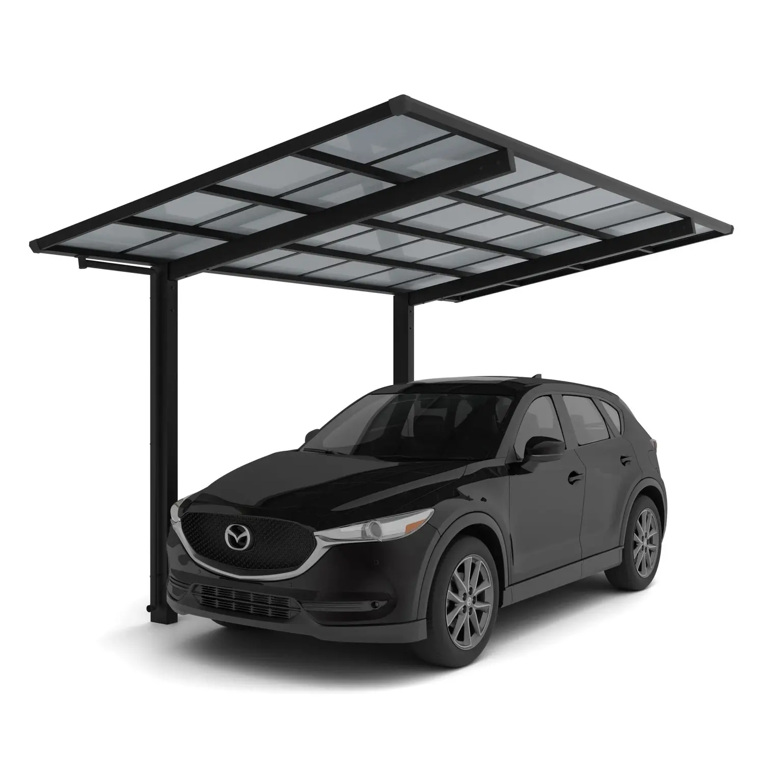 Ximax Alu přístřešek na auto Linea Typ 60 Typ 3056 XL černá 302 x 556 cm