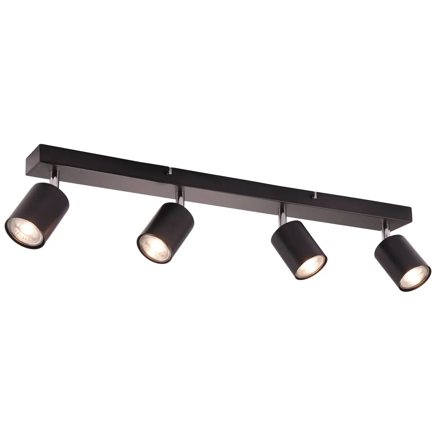Brilliant LED bodové svítidlo Taio černé 4xGU10 4,8W 350lm 3000K 13 x 6 x 69,5cm