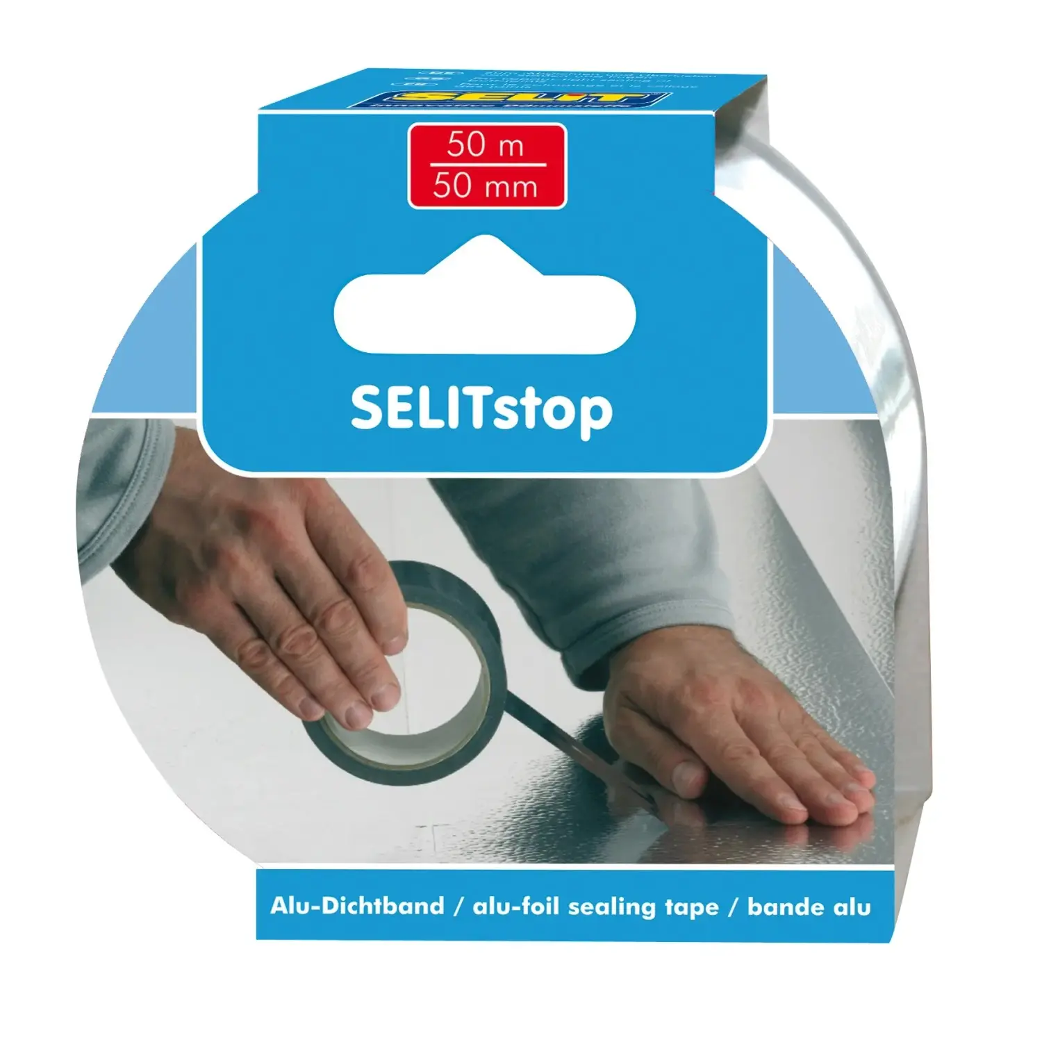 SELIT Hliníková těsnicí páska SELITstop, 5 cm x 5 m