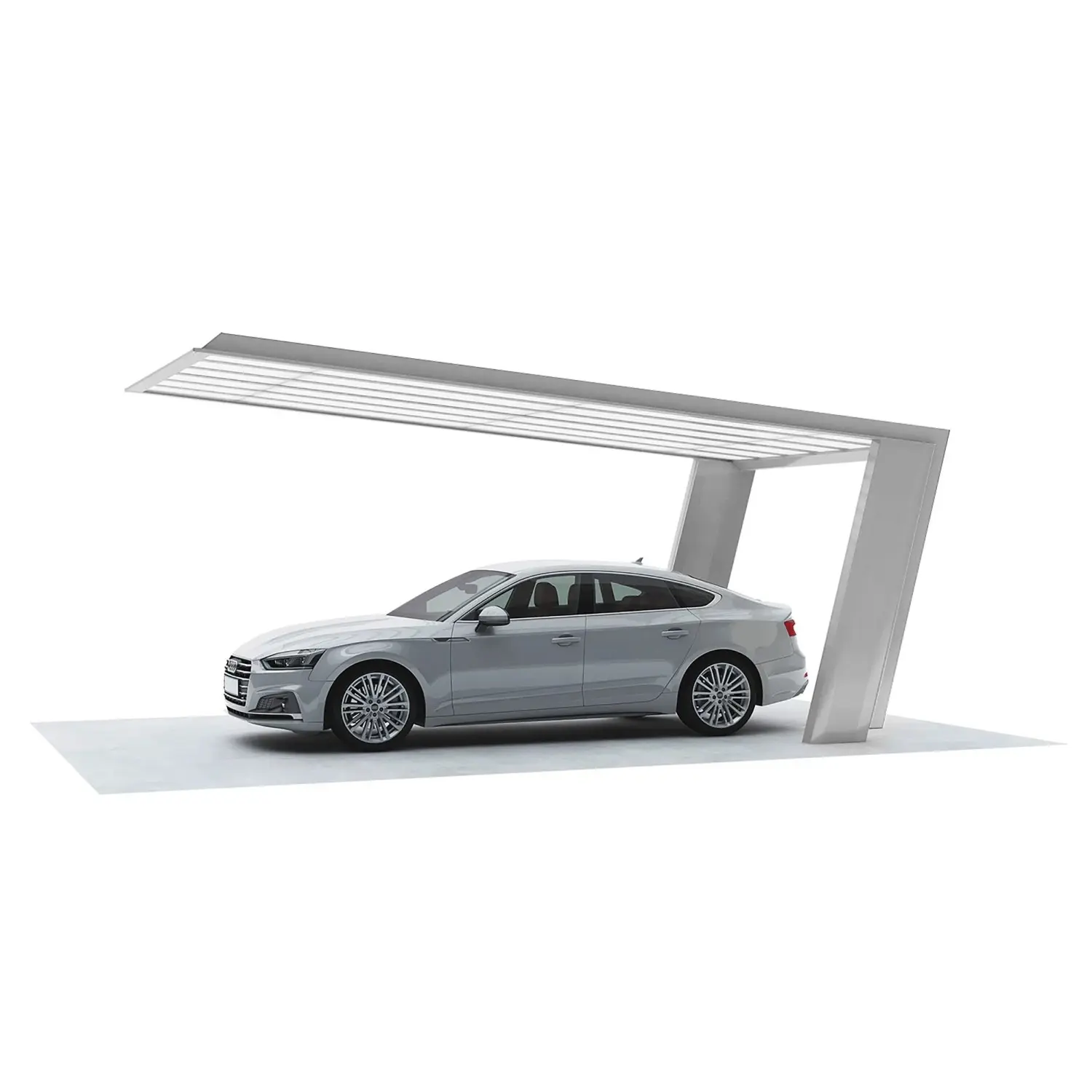 Ximax Přístřešek na auto My-Port 7 Typ 60 Typ 3259 vzhled oceli 587 x 319 cm
