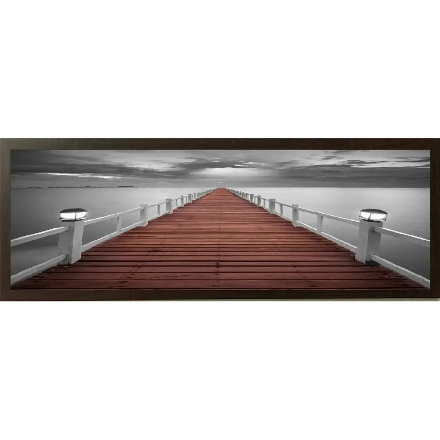 Bondecor Obraz, MDF rám, Scenerie 30 x 90 cm
