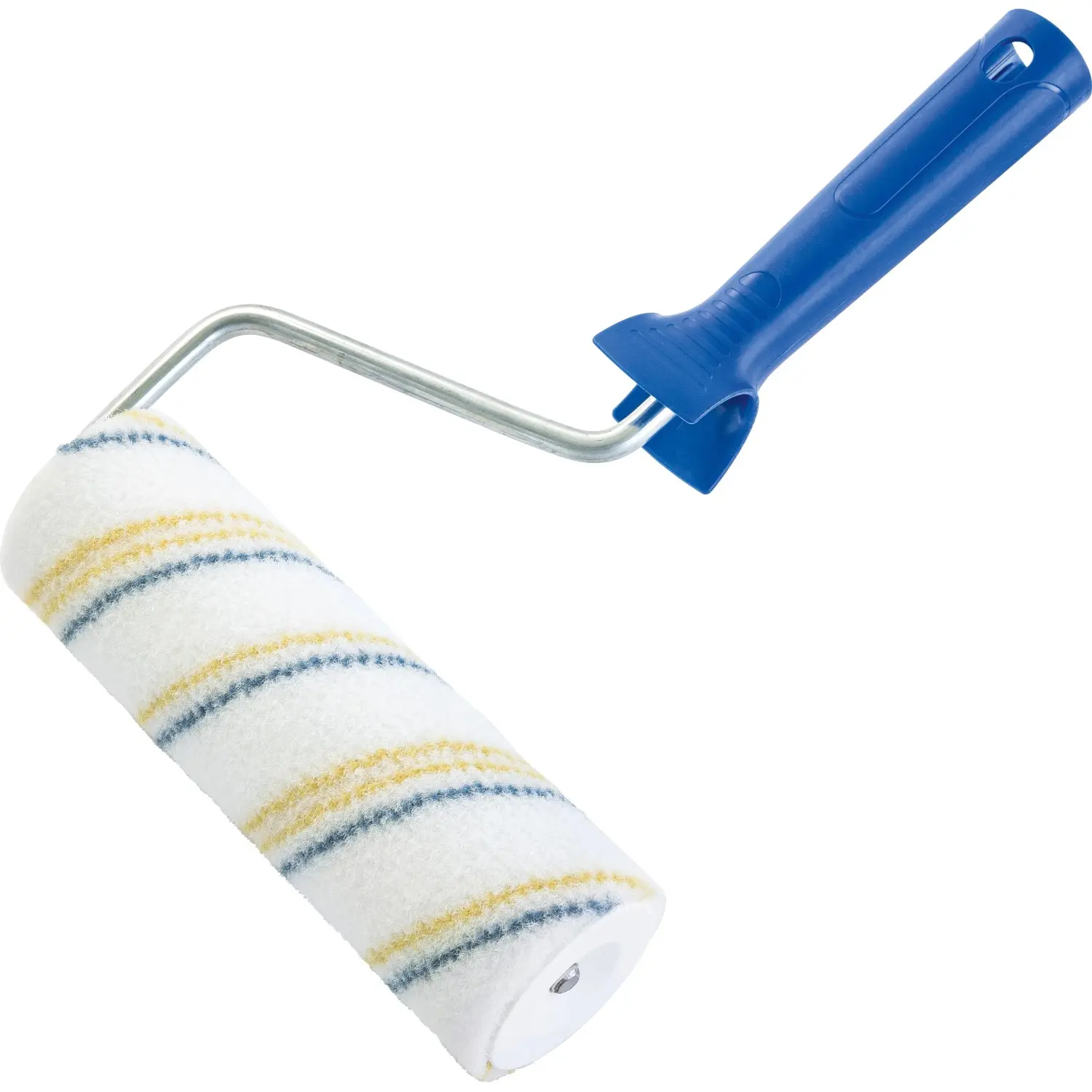 LUX-TOOLS PRO Váleček na lakování, hladké povrchy, 2K rukojeť, modr./žl. pr. 7 x