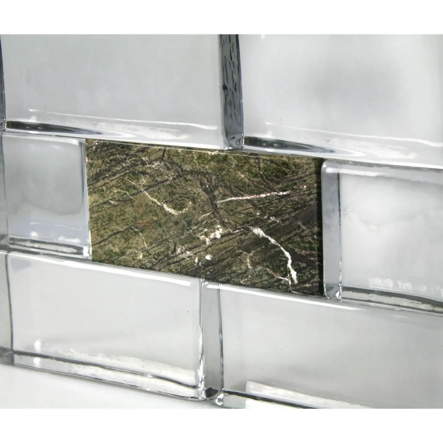 Fuchs Design Tvárnice Crystal Col. Nature Touch Rain Forest Green 20 x 10 x 5 cm
