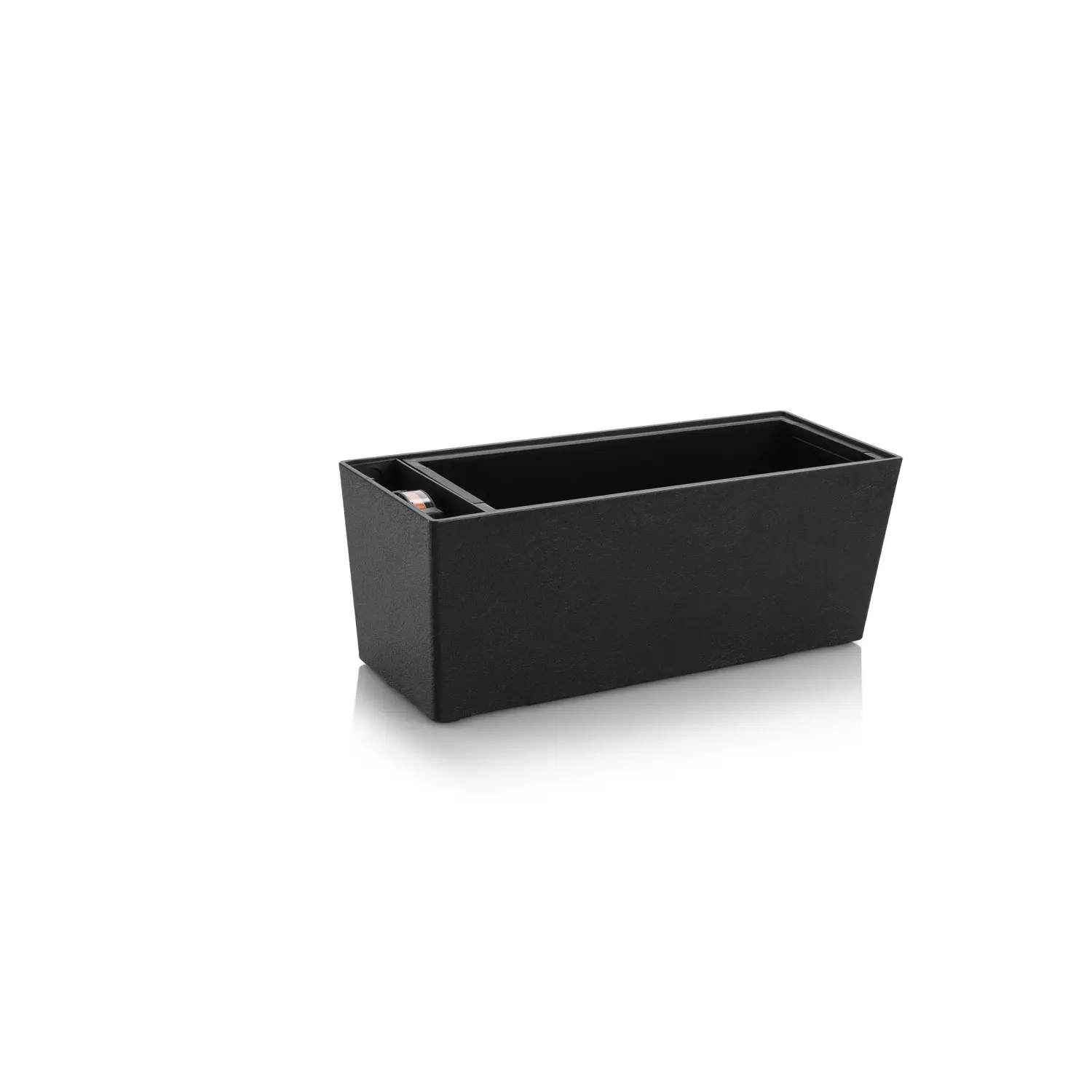 Plastkon Samozavlažovací květináč Supreme stone antracit, 50 cm
