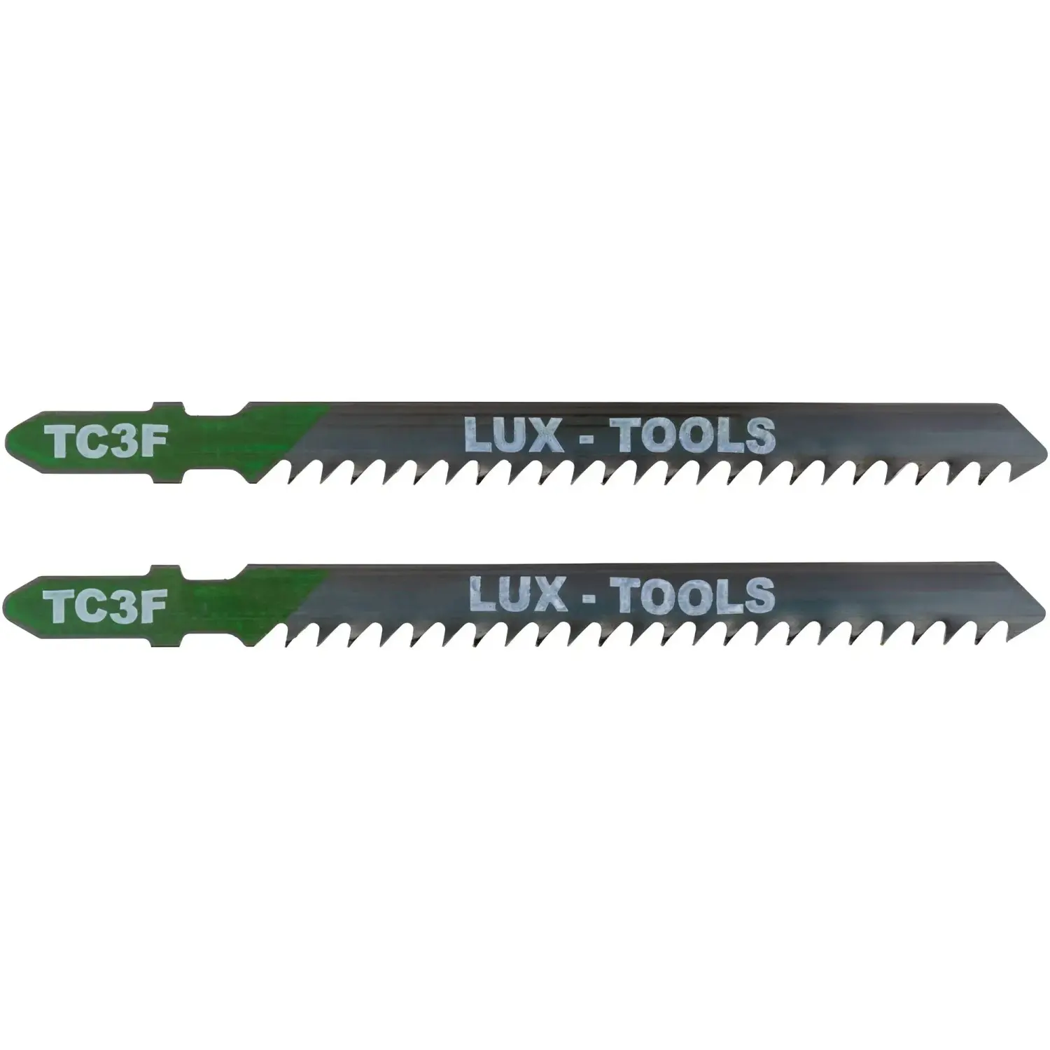 LUX-TOOLS Listy přímočaré pily na dřevo jemné upínání T, 2 ks