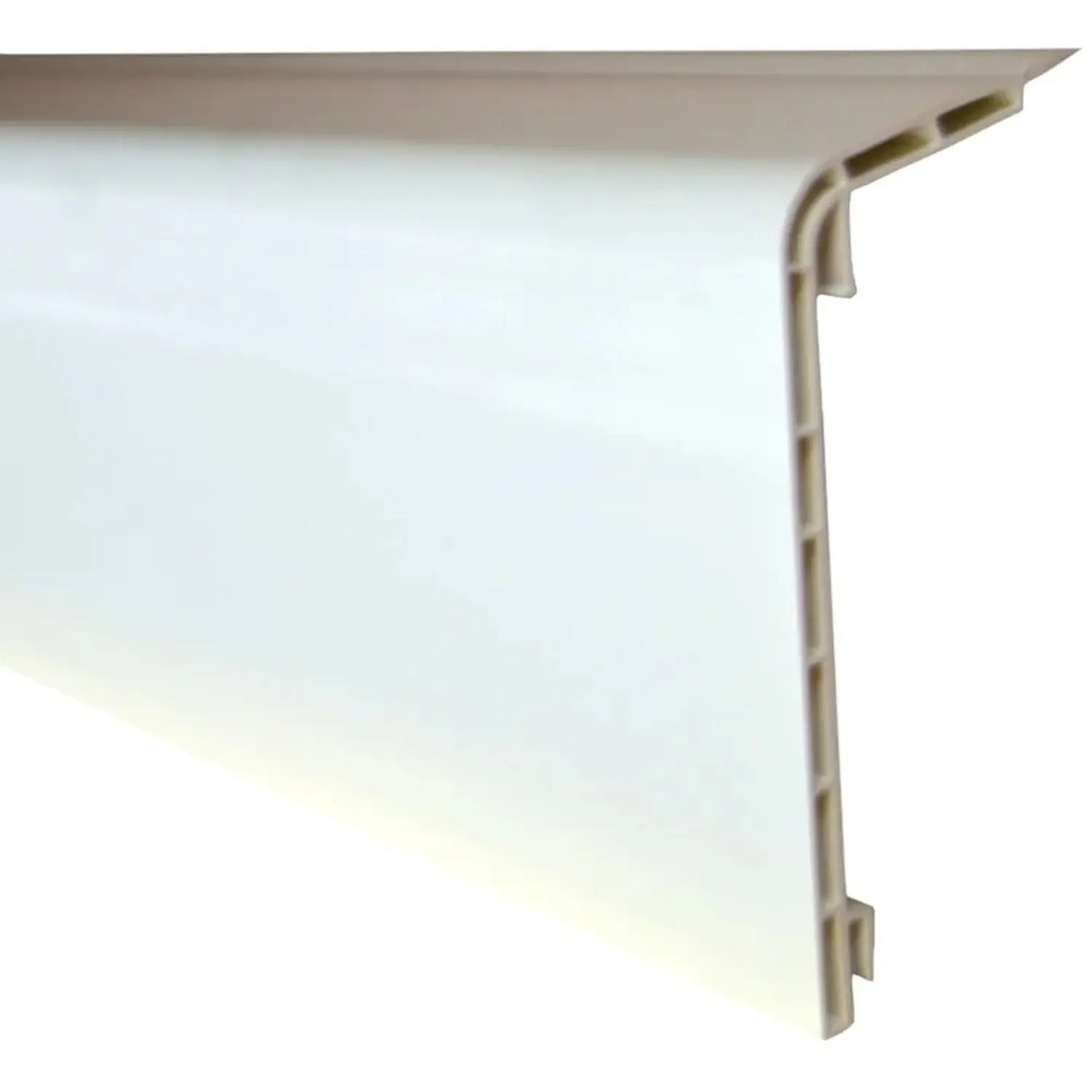 Döllken Profiles Obkládací lišta pro rozvody topení 107, 1013 bílá 110x45x2000mm