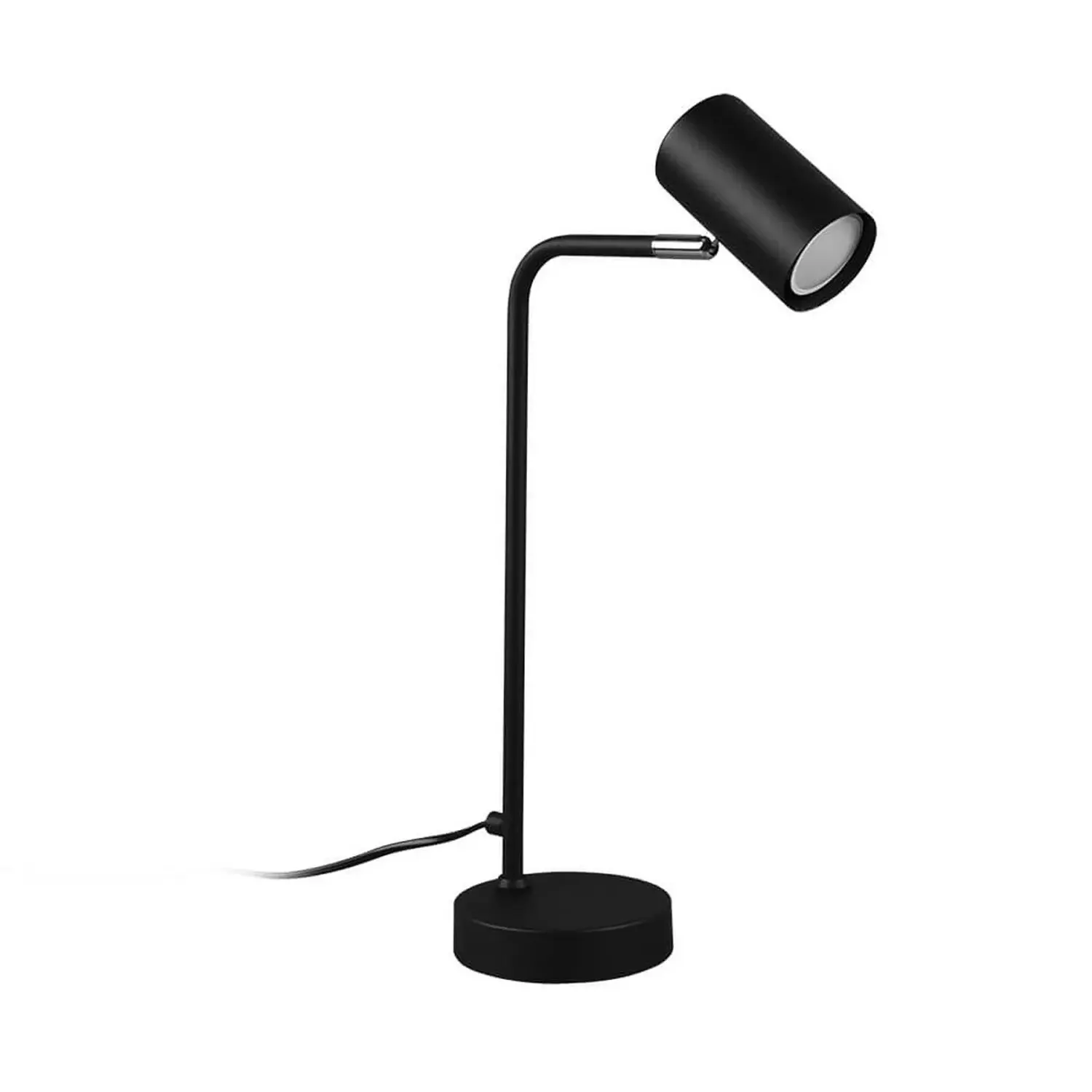 Trio Stolní lampa Marley černý matný kov, 1 x GU10, 45 x 12 cm