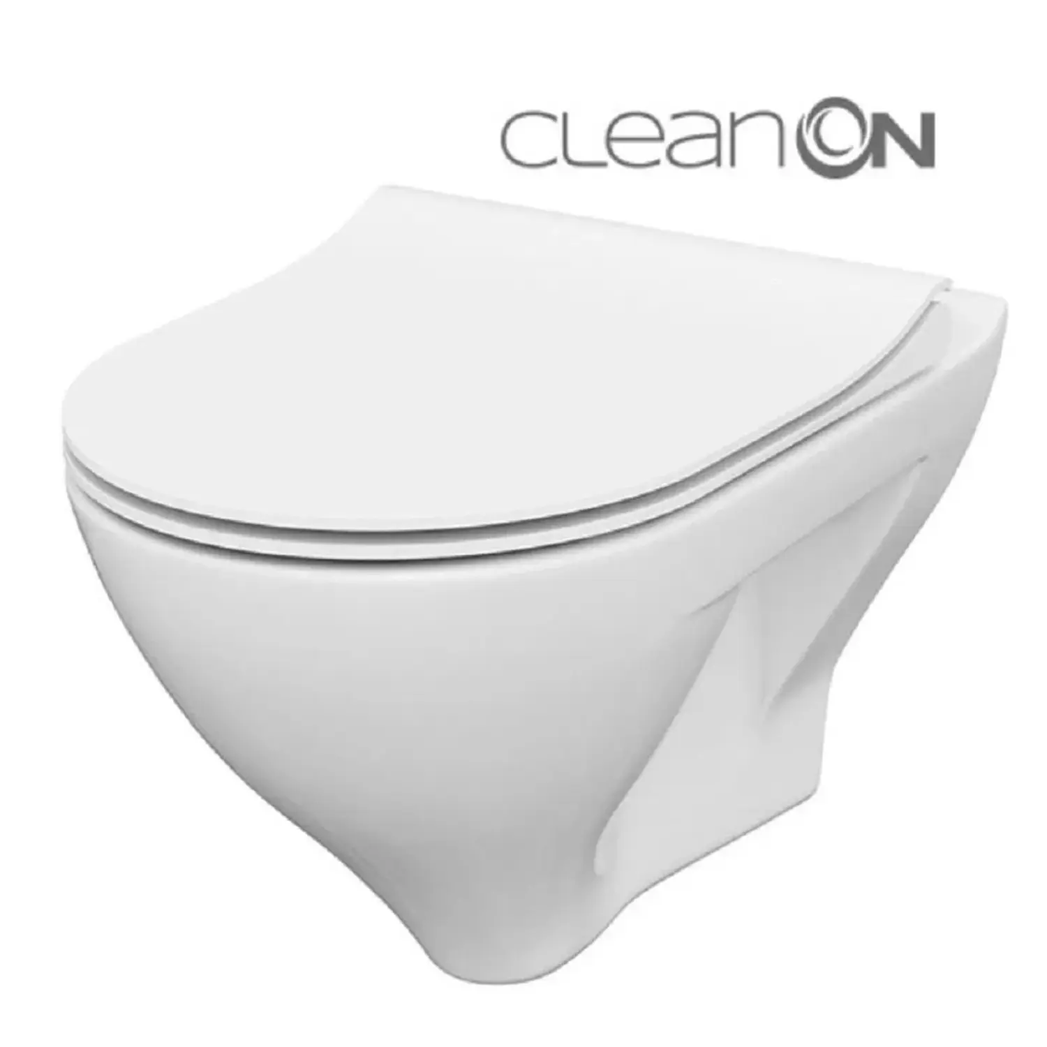 Cersanit Závěsná WC mísa Mille Clean On + WC sedátko Slim