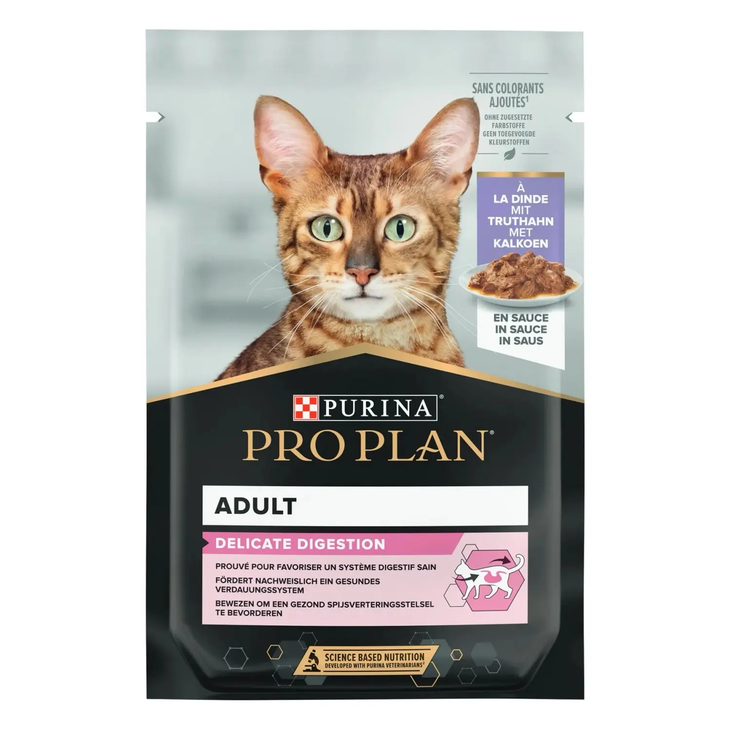 PRO PLAN Adult Delicate Digestion Kapsička pro kočky krůta 1 x 85 g