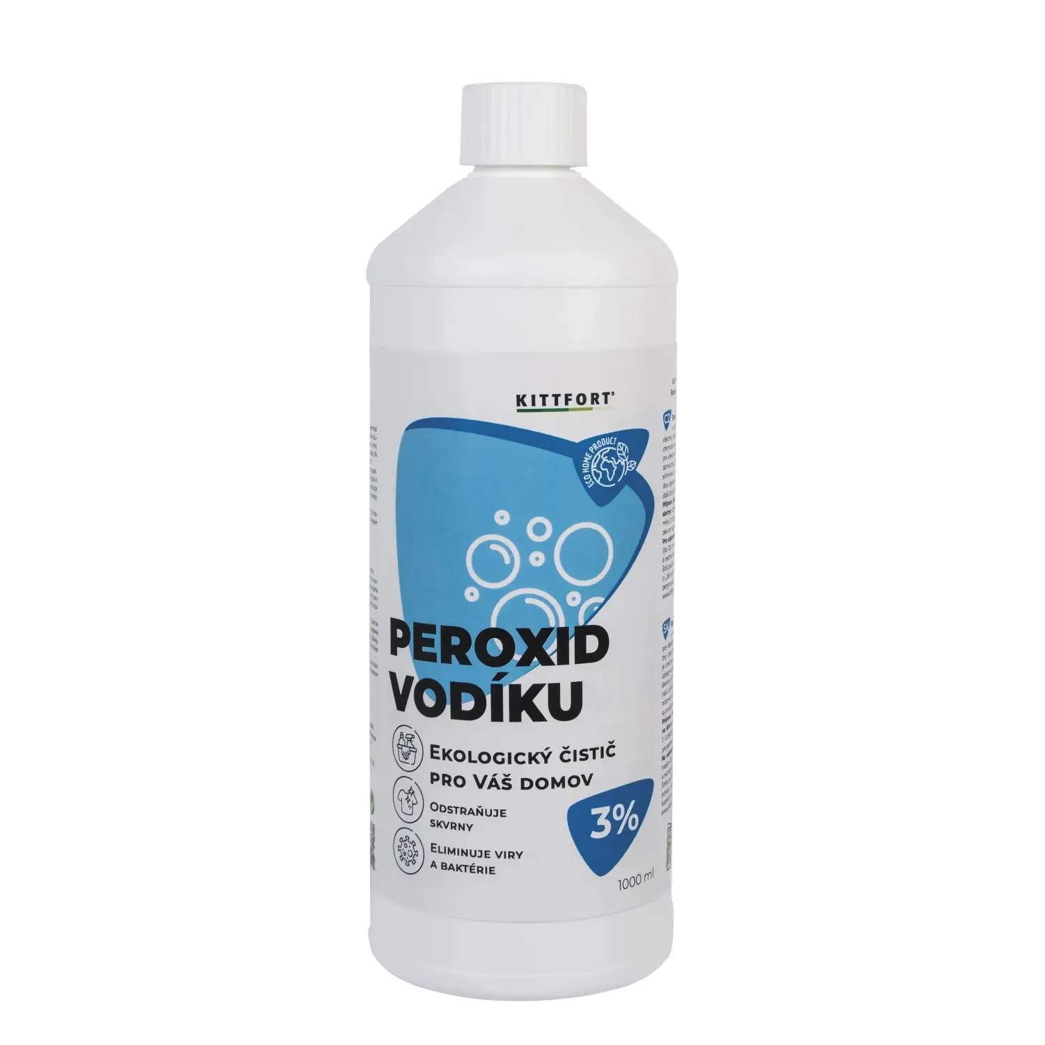 KITTFORT Peroxid vodíku 3%, 1 l