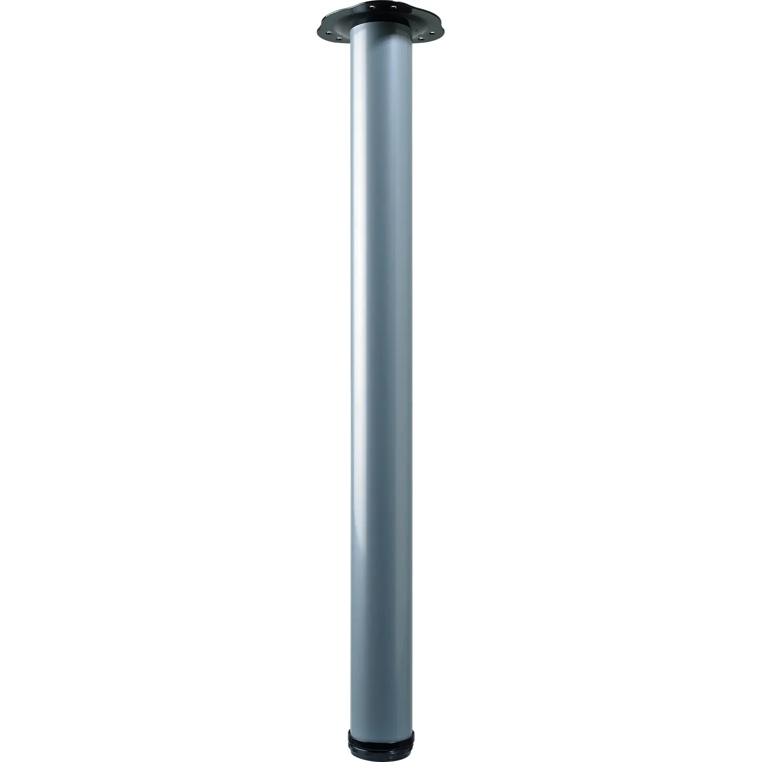 Hettich Sada nábytkových noh průměr 60 mm hliník, 4 ks