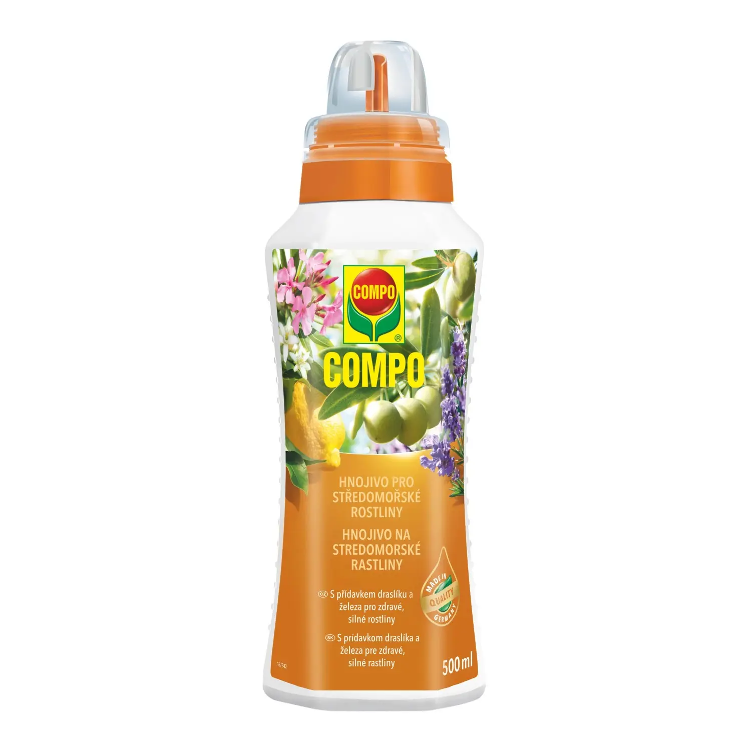 COMPO Tekuté hnojivo pro středomořské rostliny 500 ml