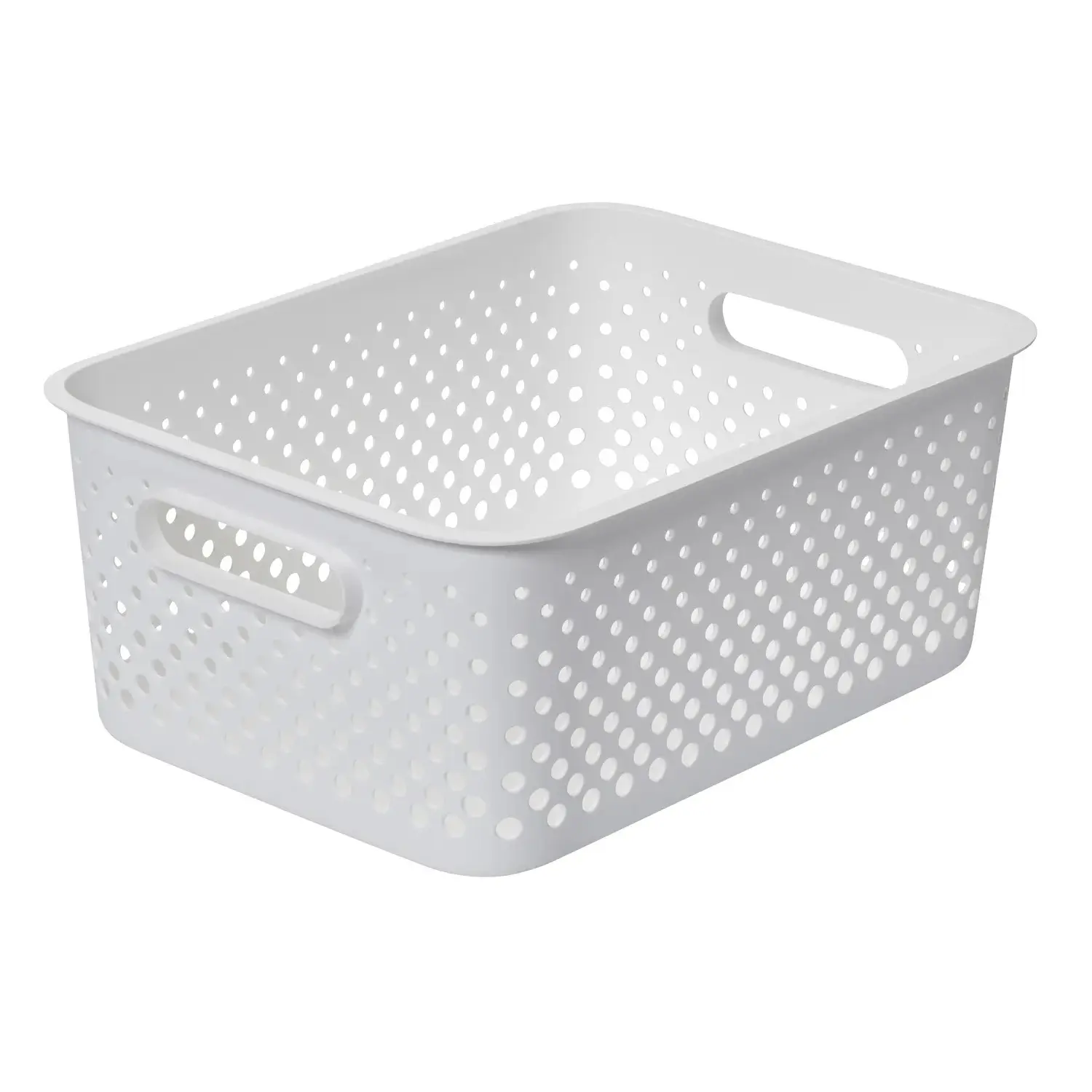 SmartStore Úložný koš Essence L bílý 36,5 x 27 x 15 cm, 11,4 l