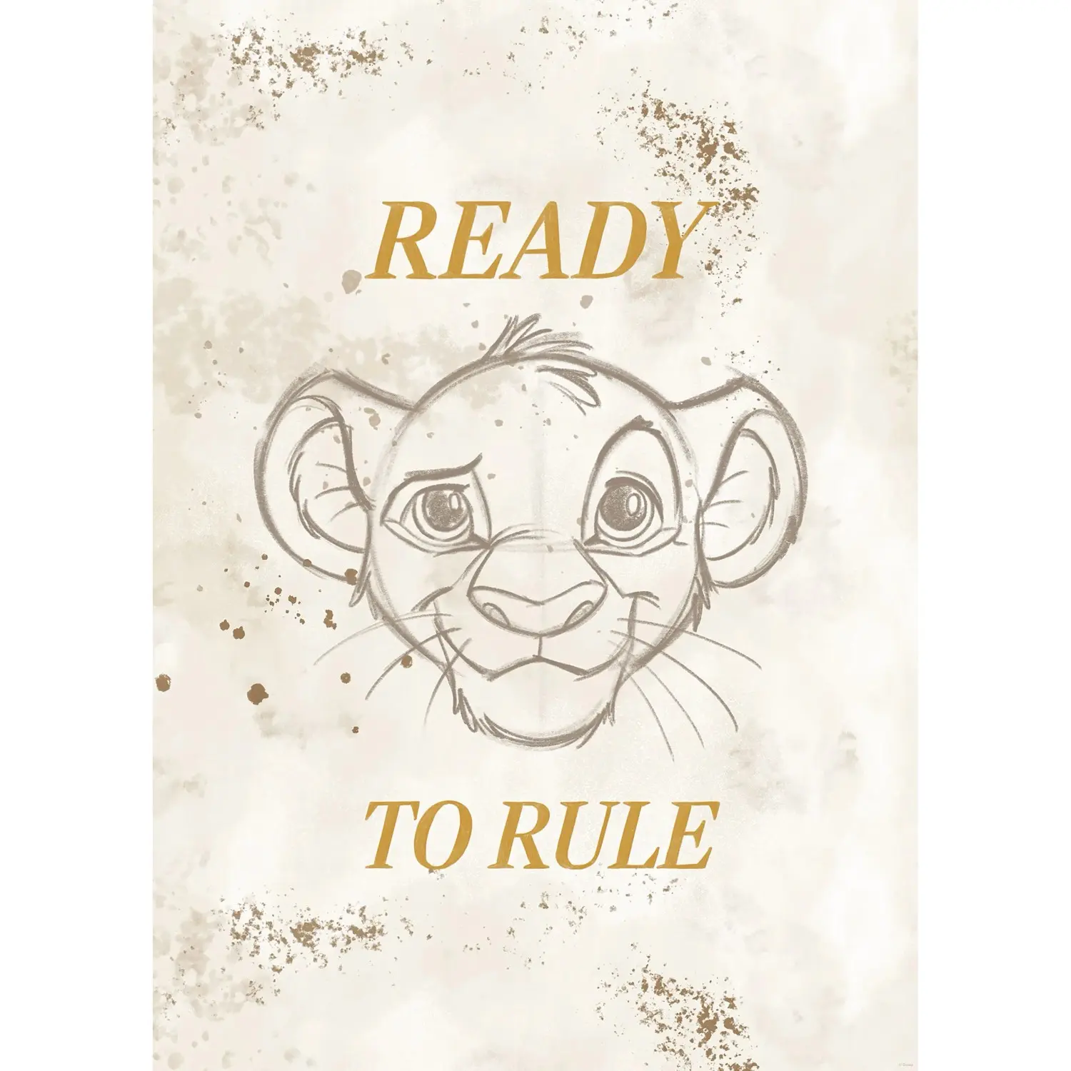 Komar Plakát Disney The Lion King Ready to Rule 50 x 70 cm