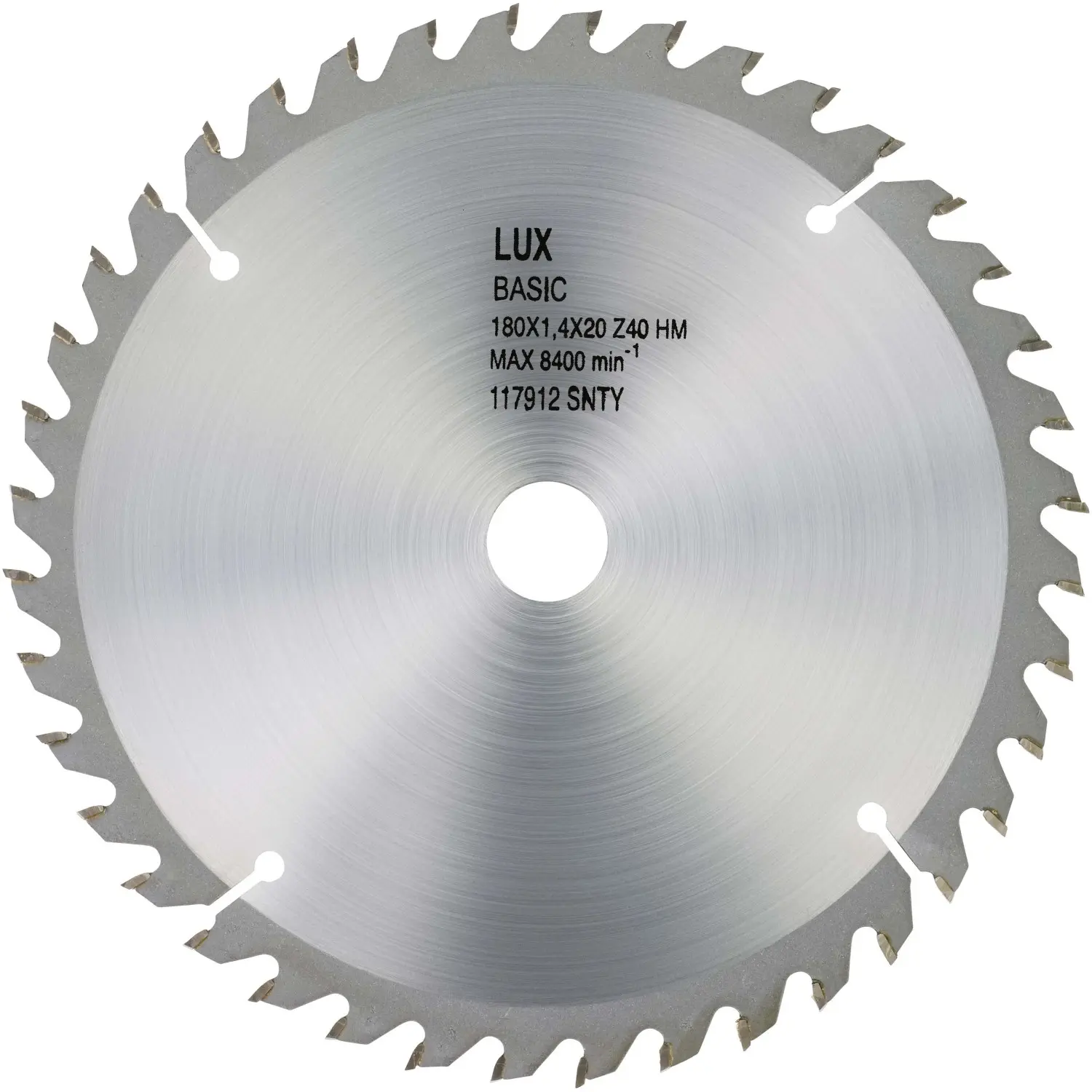 LUX-TOOLS Pilový kotouč z tvrdokovu do dřeva průměr 185 mm 40 zubů