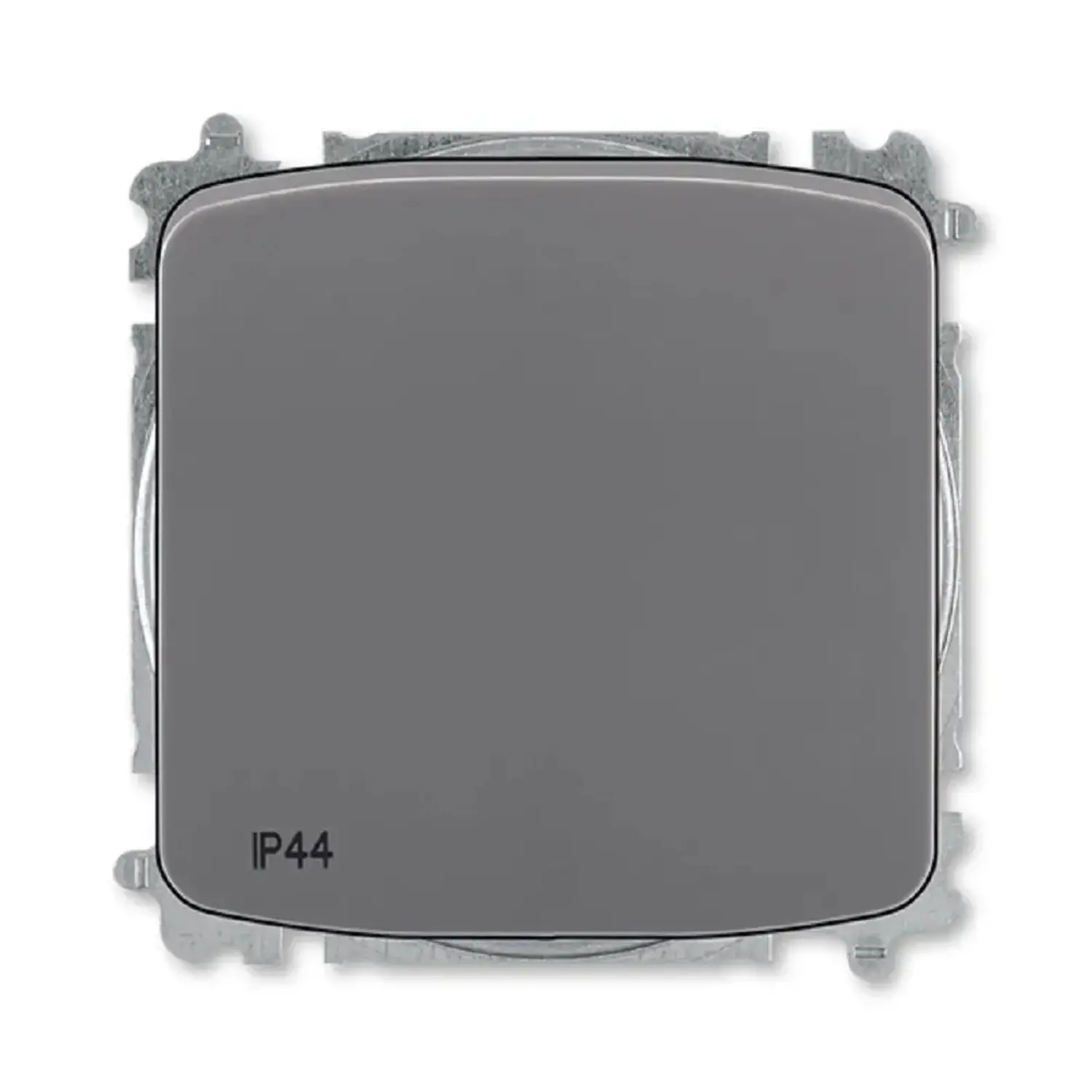 ABB Samostatné tlačítko TANGO 3559A-A86940 S2, kouřově šedé, 40 x 81 x 81 mm