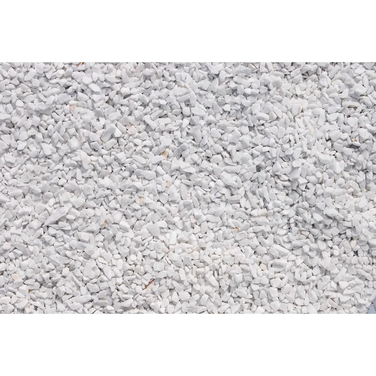 Mramorová drť carrarská bílá 6-9 mm 25 kg PE pytel