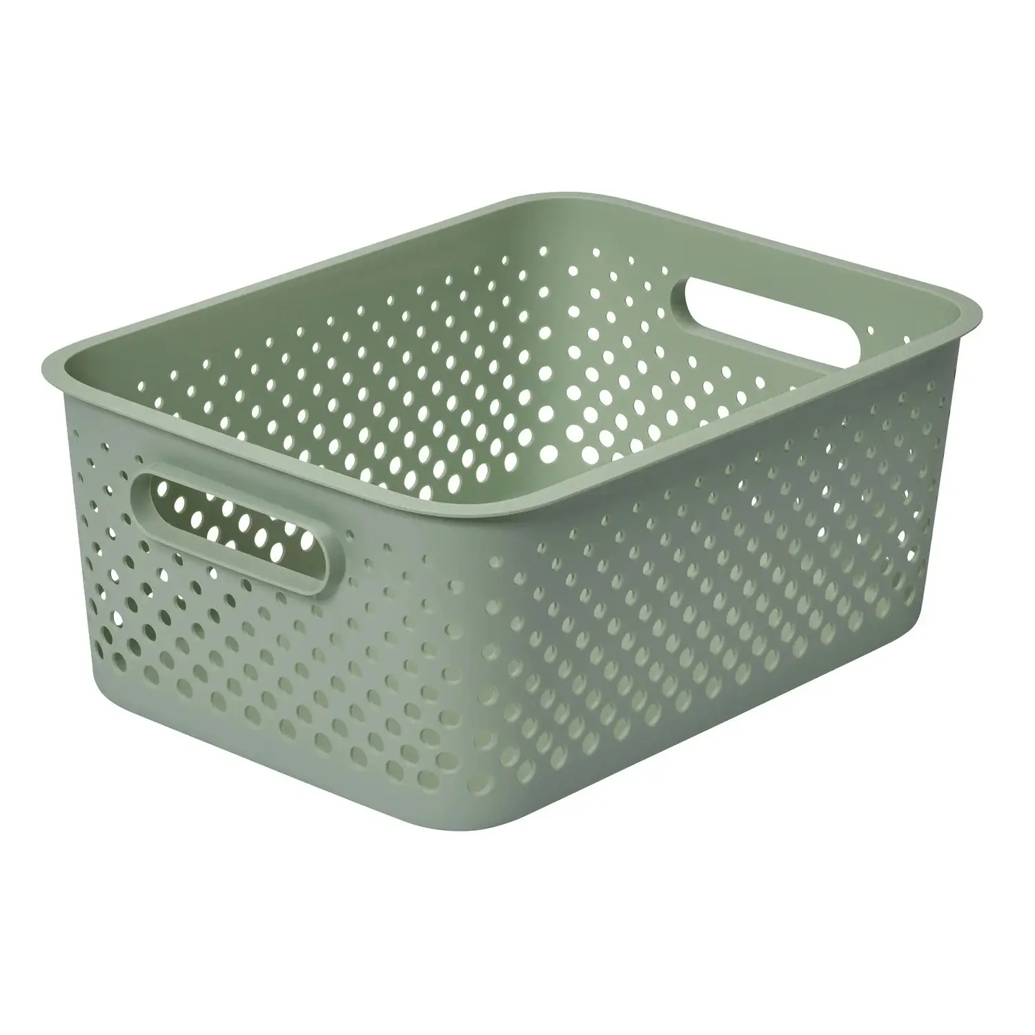 SmartStore Úložný koš Essence L zelený 36,5 x 27 x 15 cm, 11,4 l