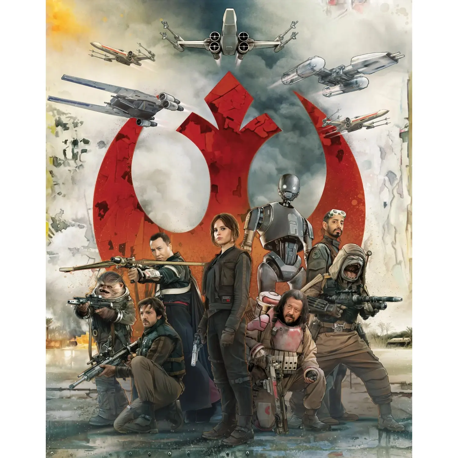 Komar Vliesová fototapeta Star Wars Rebels 200 x 250 cm