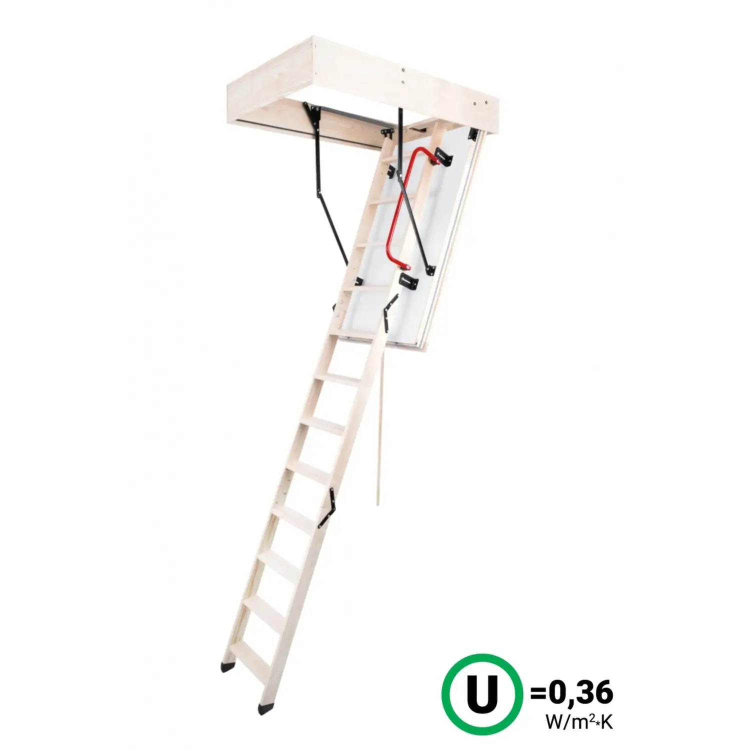 OMAN Půdní schody POLAR Z2, 130 x 55 cm