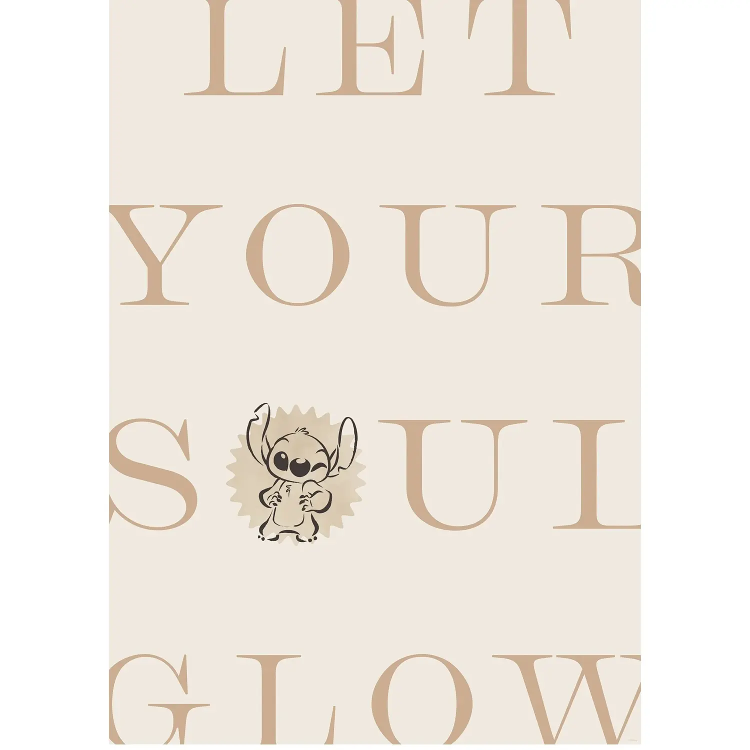 Komar Plakát Disney Lilo and Stitch Soul Glow 50 x 70 cm
